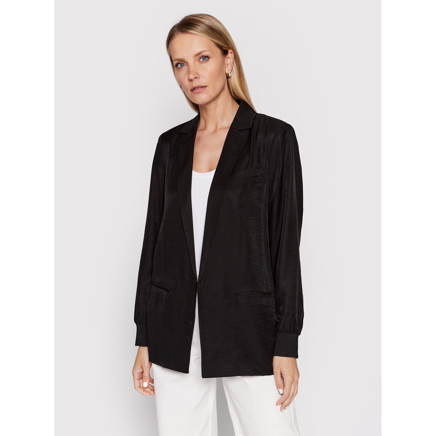 DKNY Сако P1JCTL02 Черен Regular Fit - Pepit.bg