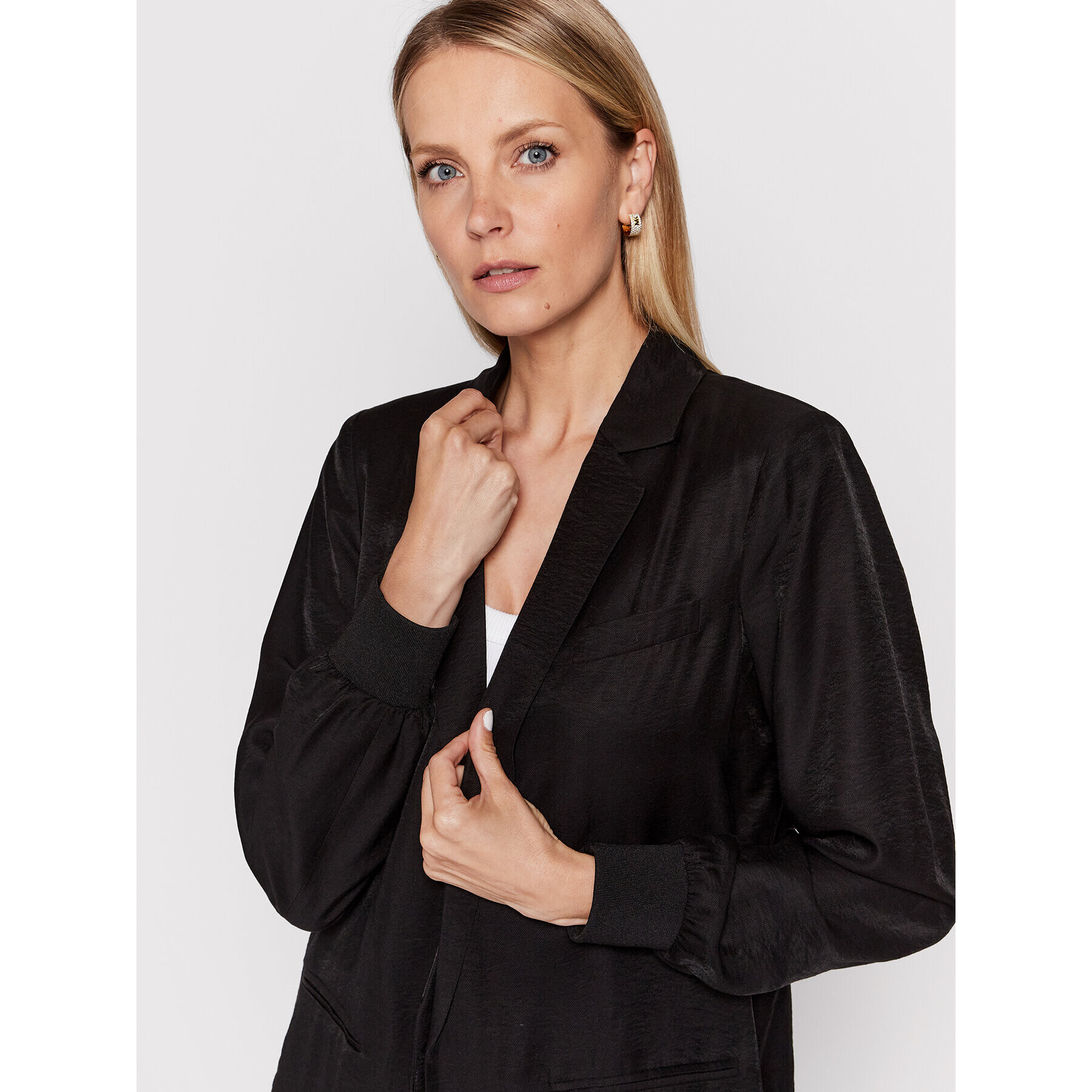DKNY Сако P1JCTL02 Черен Regular Fit - Pepit.bg