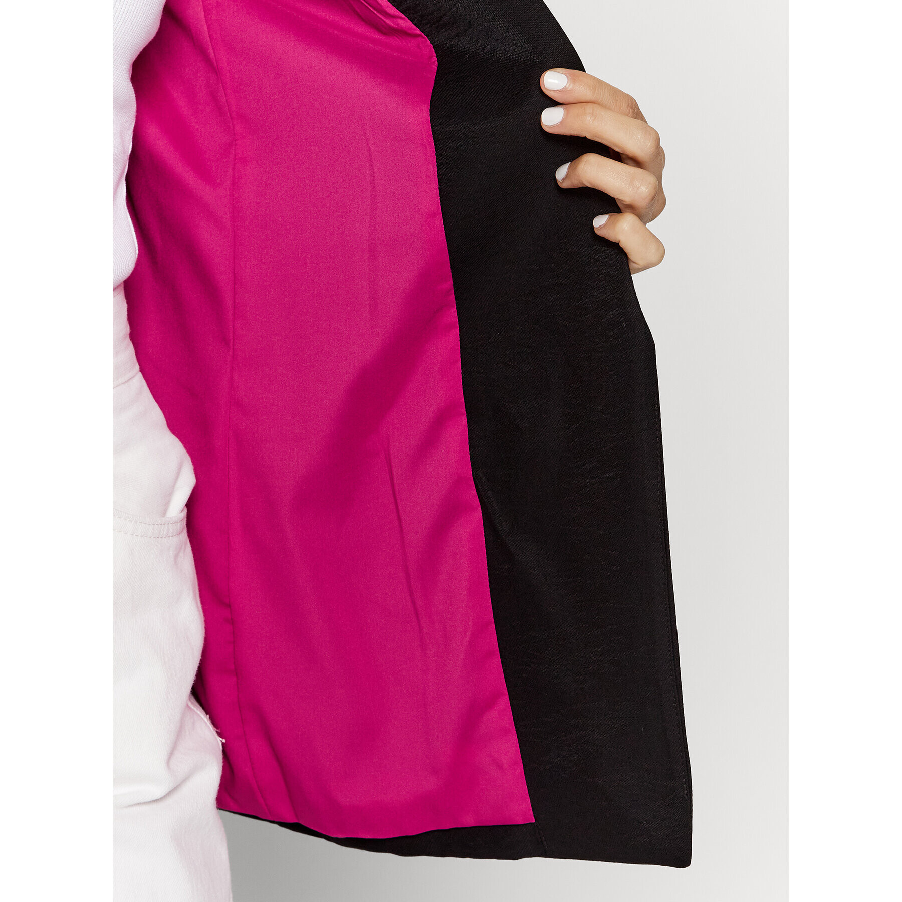 DKNY Сако P1JCTL02 Черен Regular Fit - Pepit.bg
