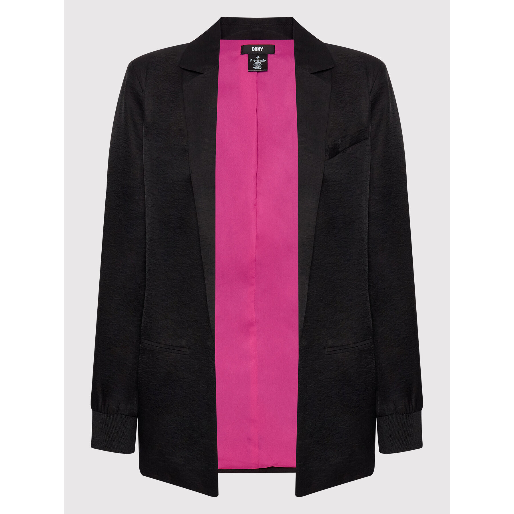 DKNY Сако P1JCTL02 Черен Regular Fit - Pepit.bg