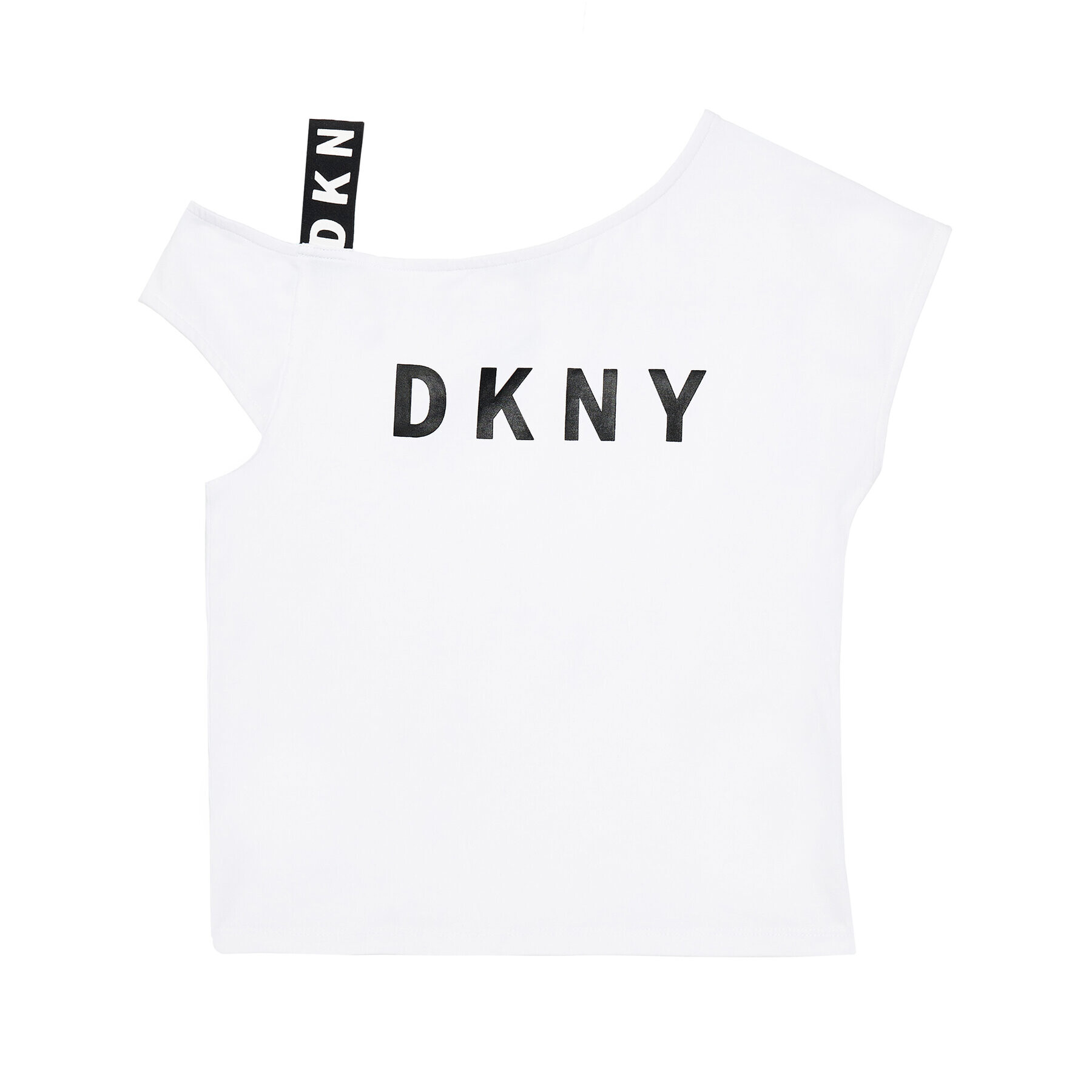 DKNY Блуза D35R44 D Бял Regular Fit - Pepit.bg