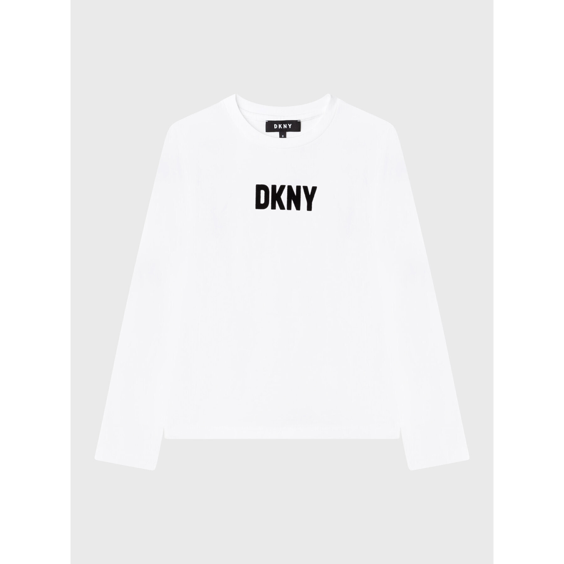 DKNY Блуза D35S32 M Бял Regular Fit - Pepit.bg