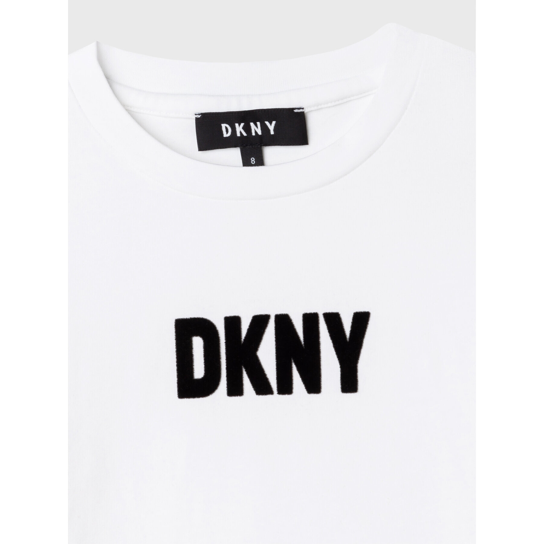 DKNY Блуза D35S32 M Бял Regular Fit - Pepit.bg