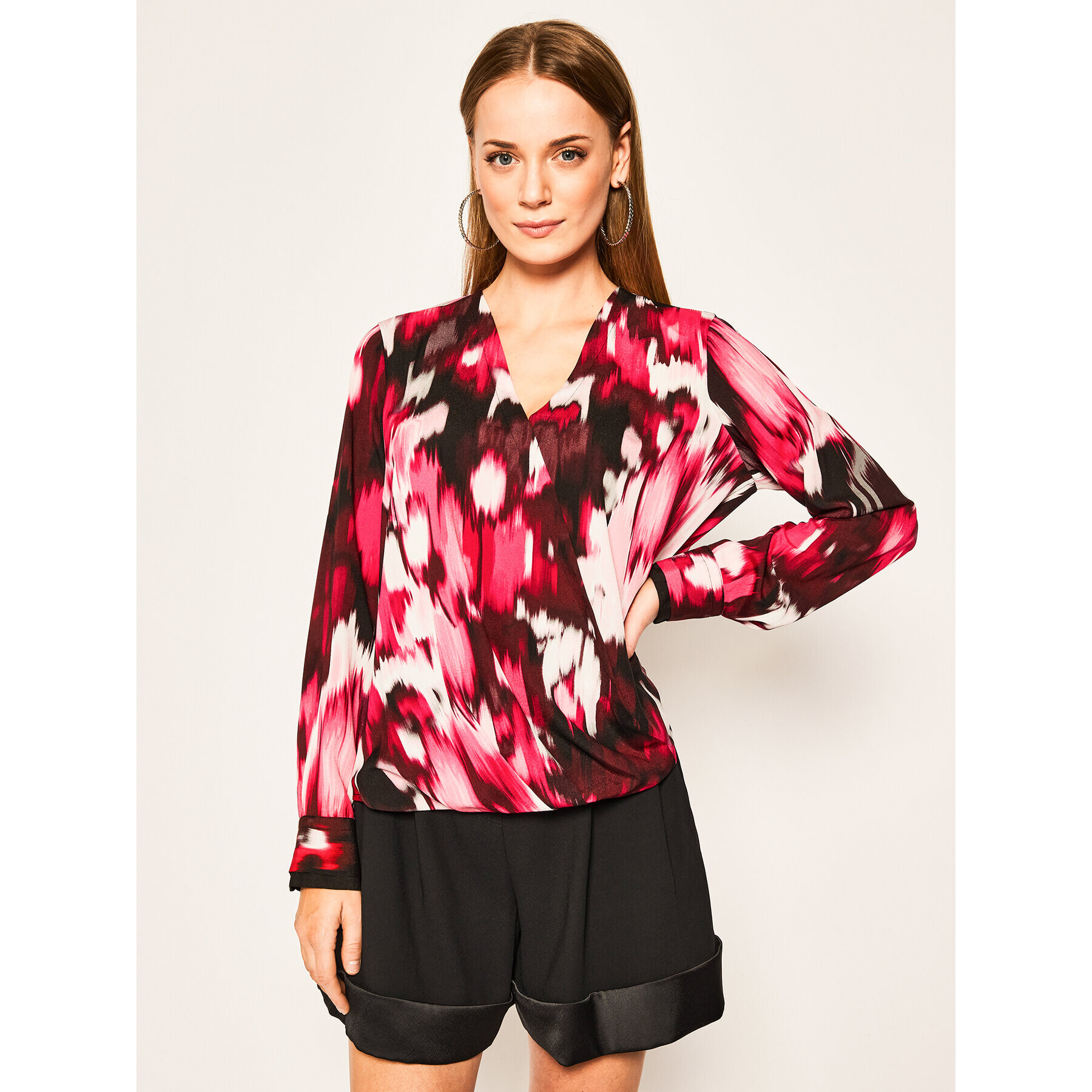 DKNY Блуза P0BA8CMH Розов Regular Fit - Pepit.bg