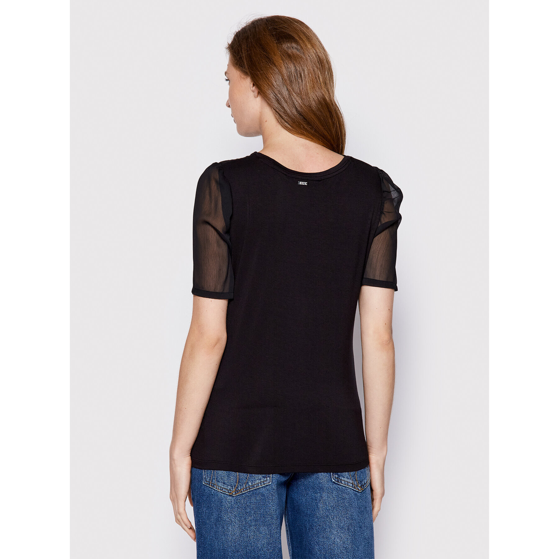 DKNY Блуза P21H7ILY Черен Regular Fit - Pepit.bg