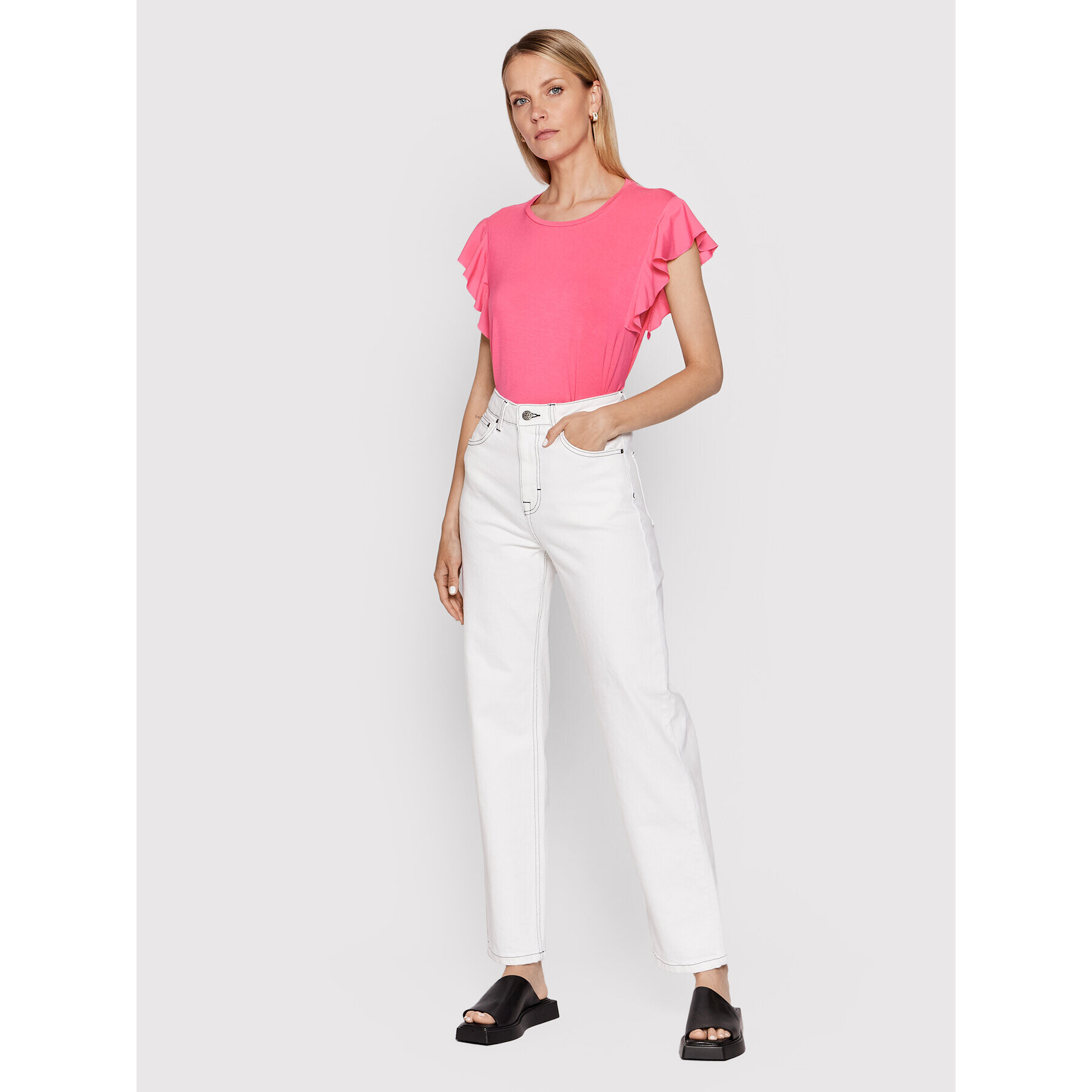 DKNY Блуза P21HFEIP Розов Regular Fit - Pepit.bg