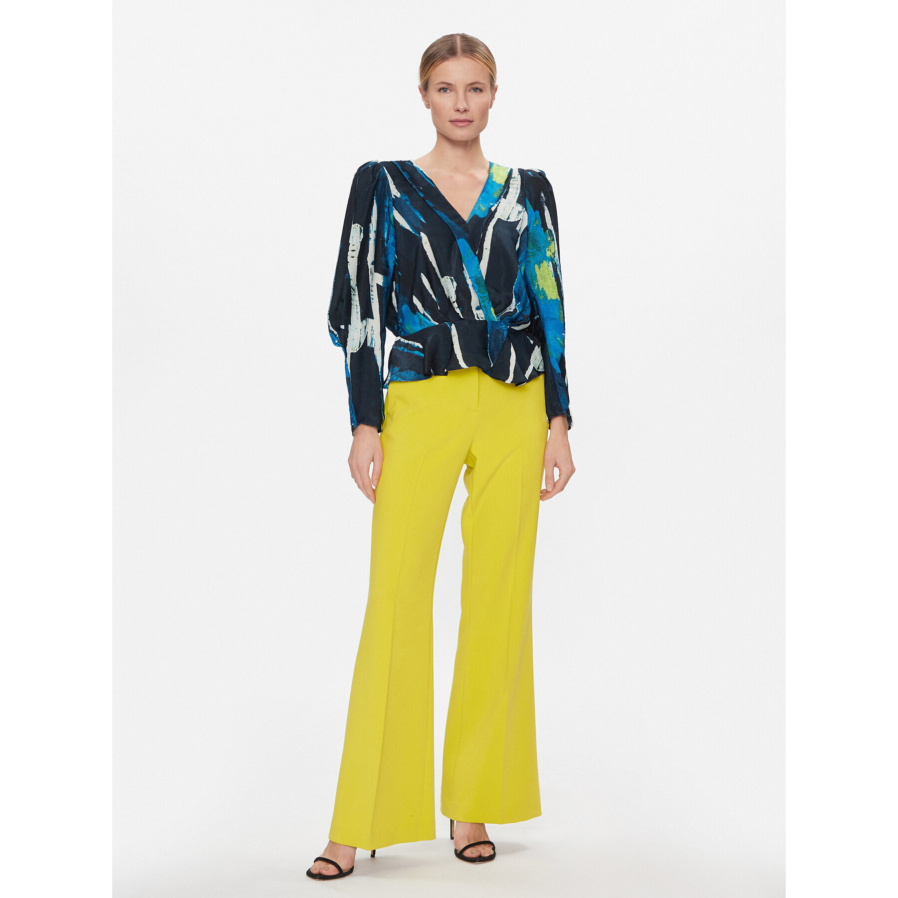 DKNY Блуза P34AVQ01 Цветен Relaxed Fit - Pepit.bg