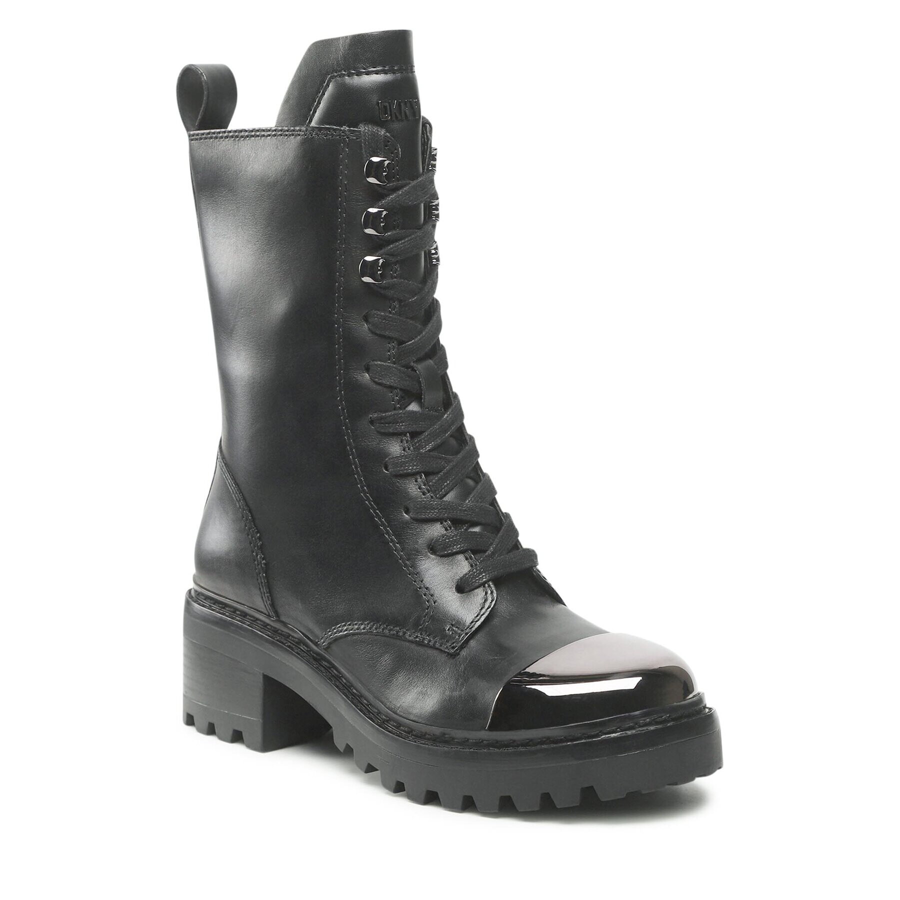 DKNY Боти Barnett K3255974 Черен - Pepit.bg