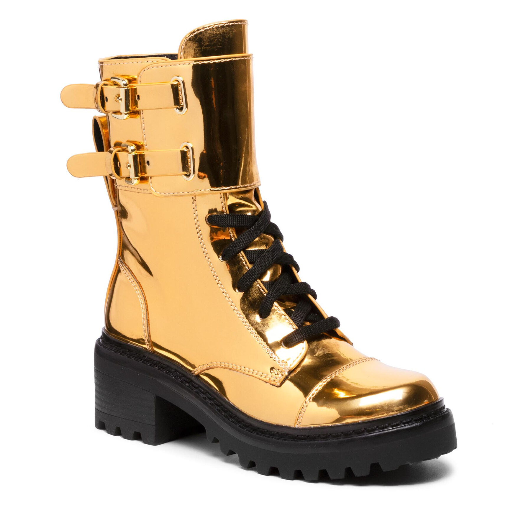 DKNY Боти Bart K3152213 Златист - Pepit.bg