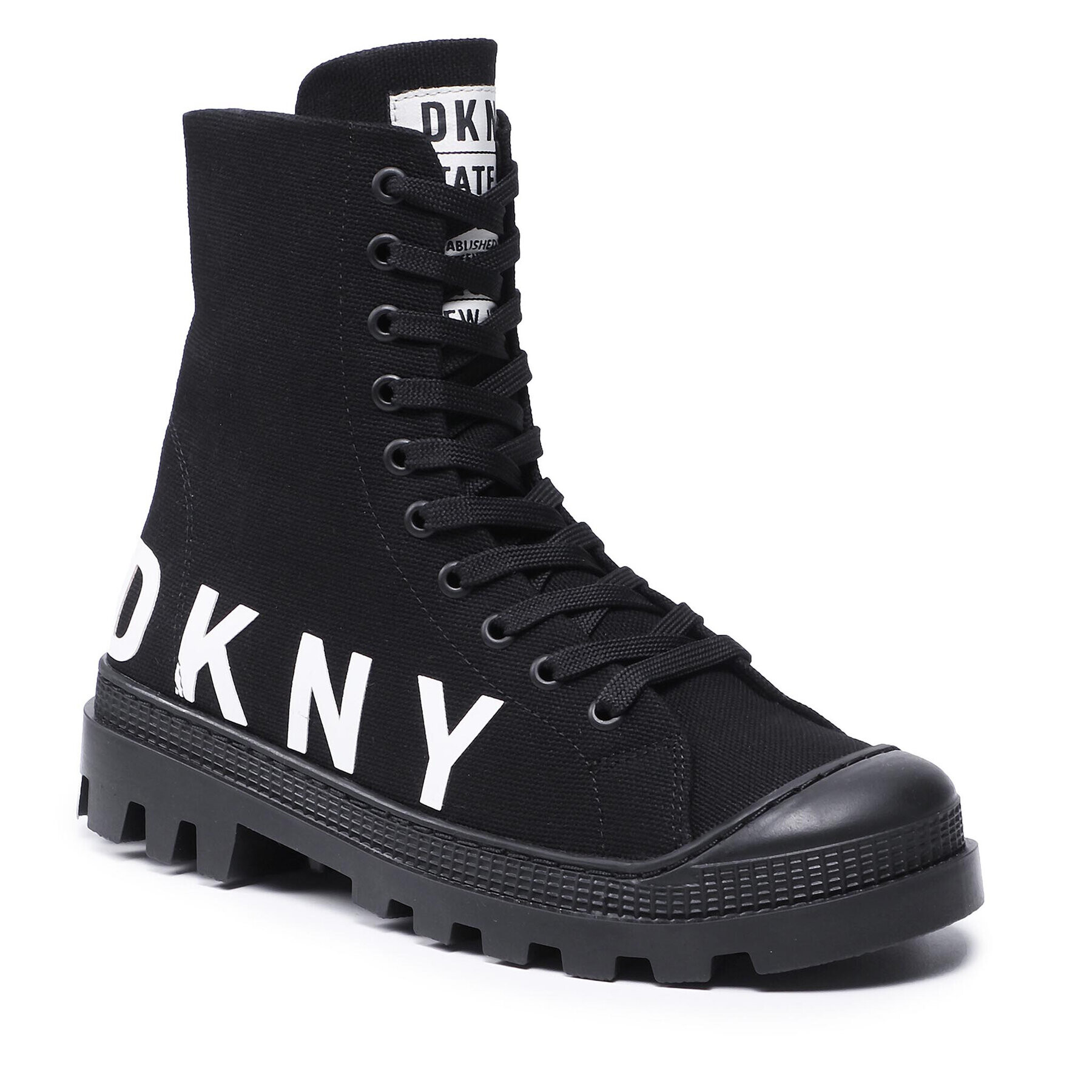 DKNY Боти D39062 Черен - Pepit.bg