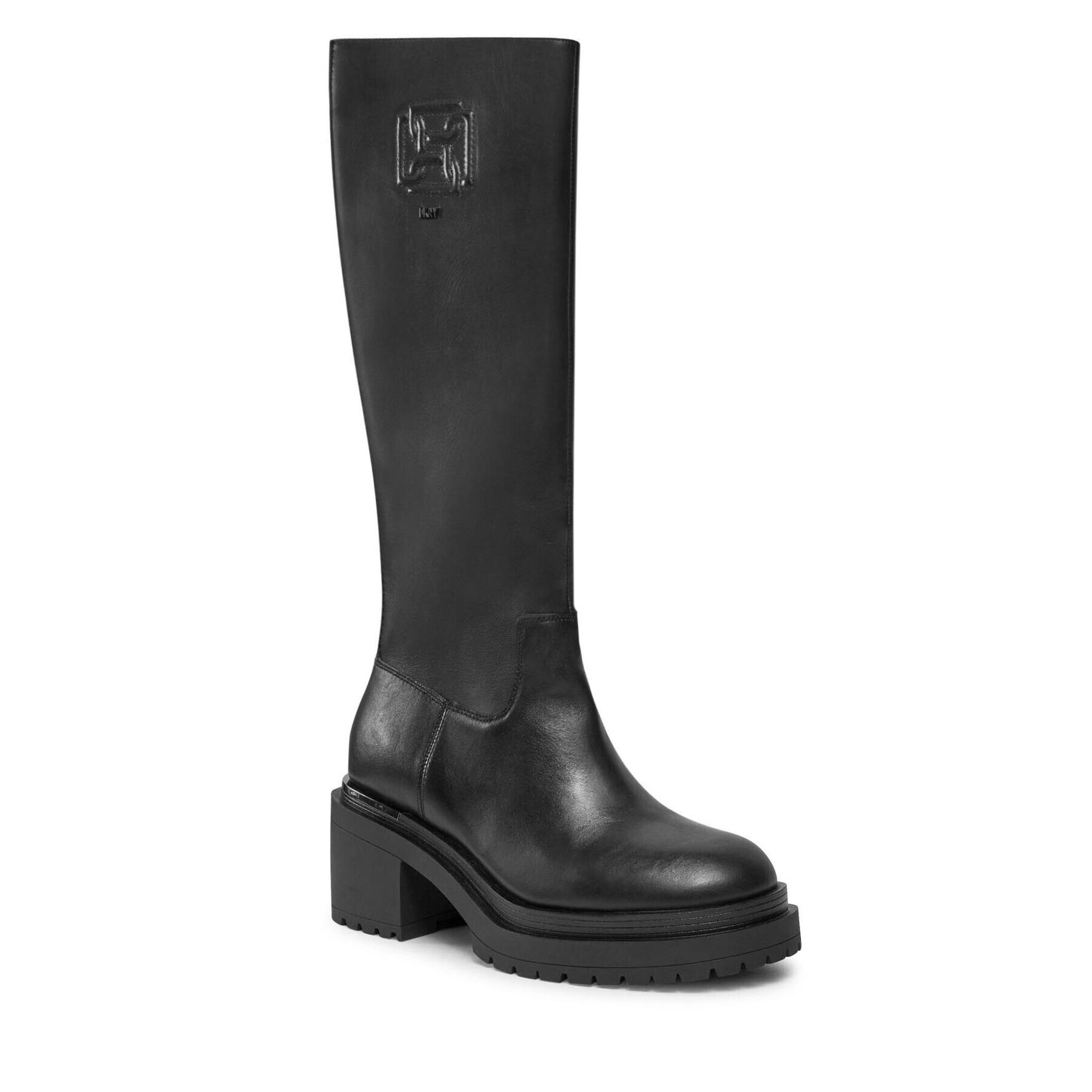 DKNY Боти Paloma Logo K3324785 Черен - Pepit.bg