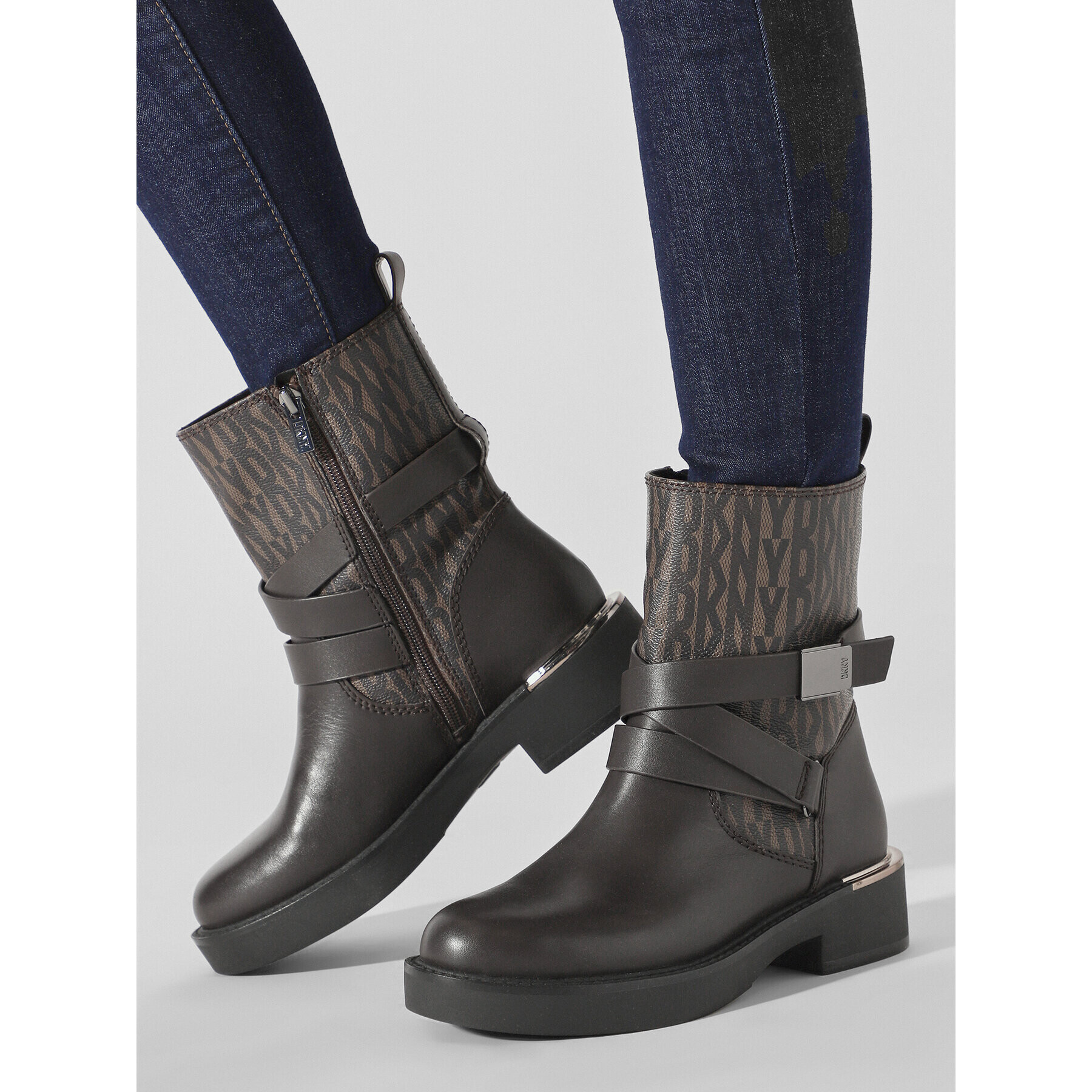 DKNY Боти Taeta K2312709 Кафяв - Pepit.bg