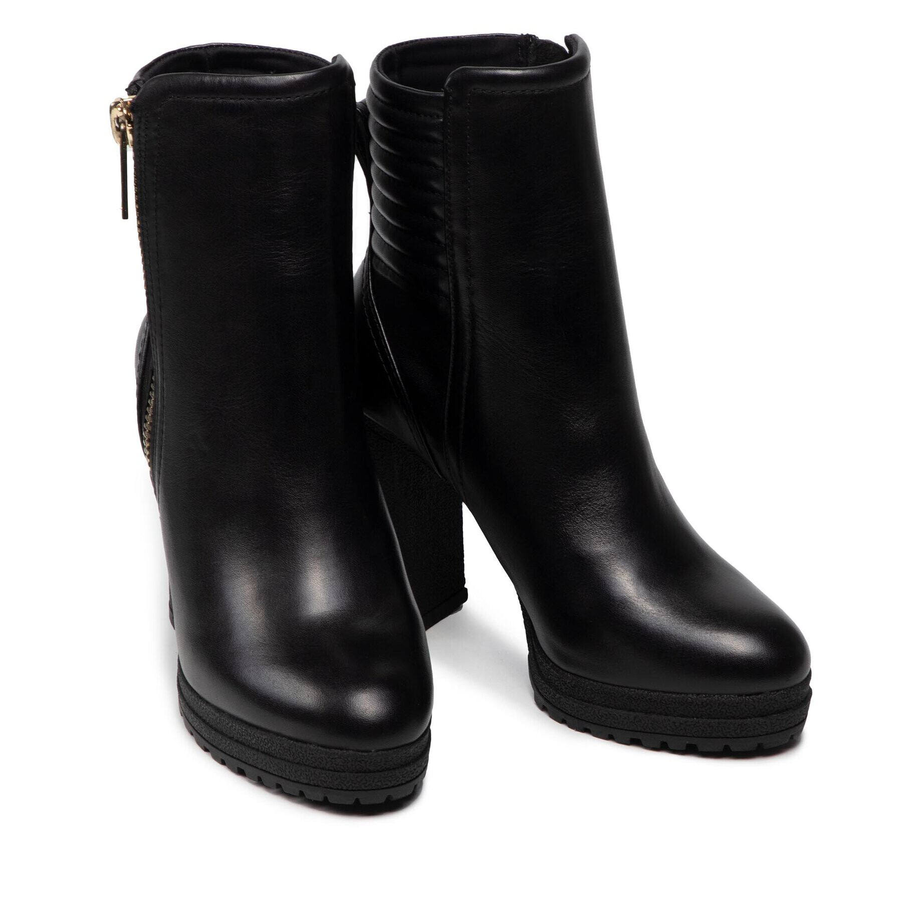 DKNY Боти Thames K3152198 Черен - Pepit.bg