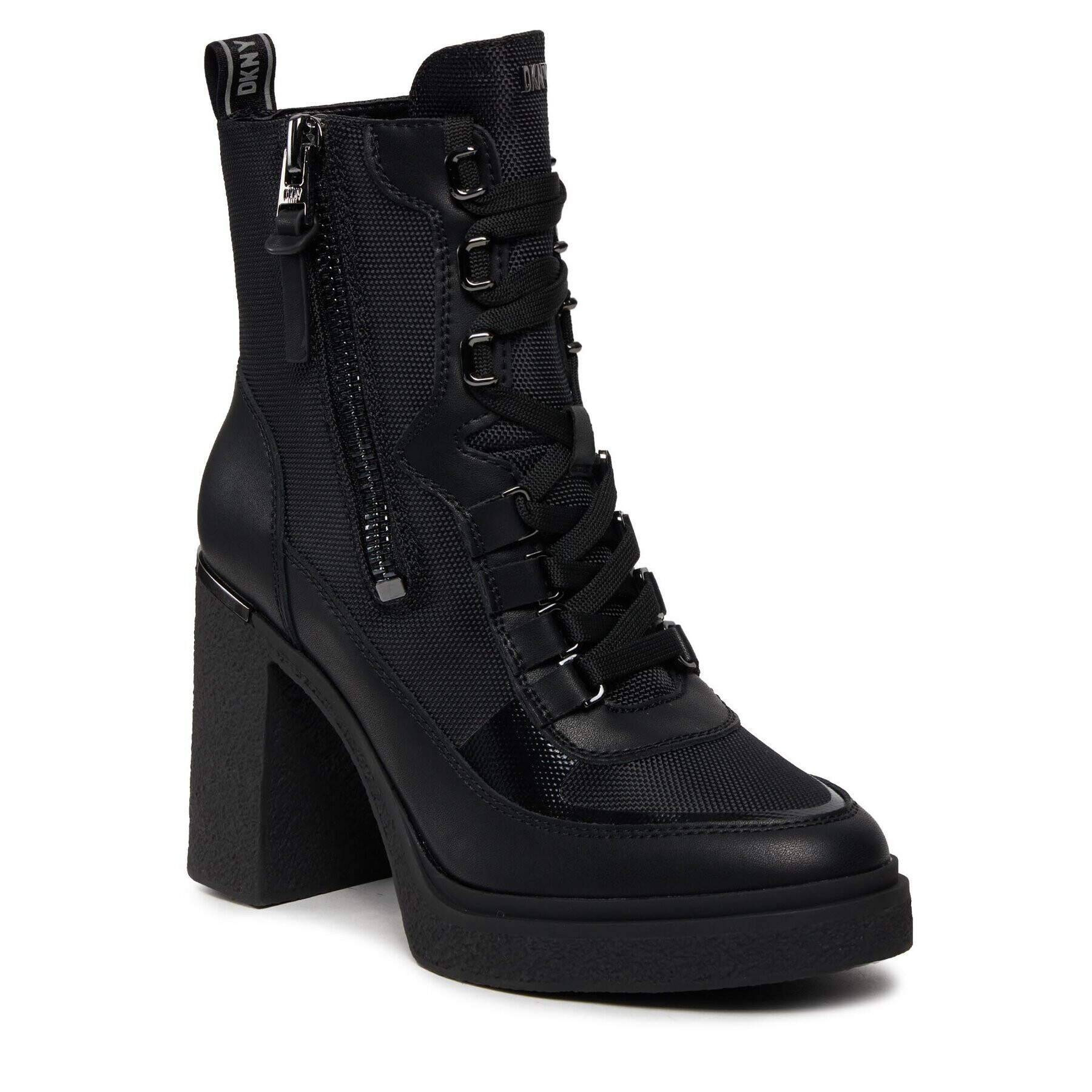 DKNY Боти Toia K3373107 Черен - Pepit.bg