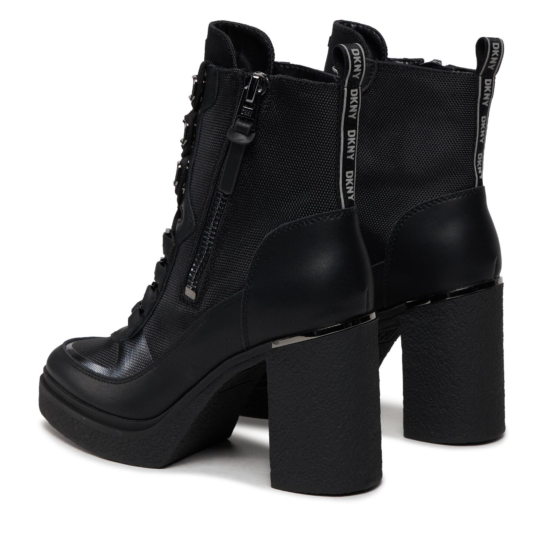 DKNY Боти Toia K3373107 Черен - Pepit.bg