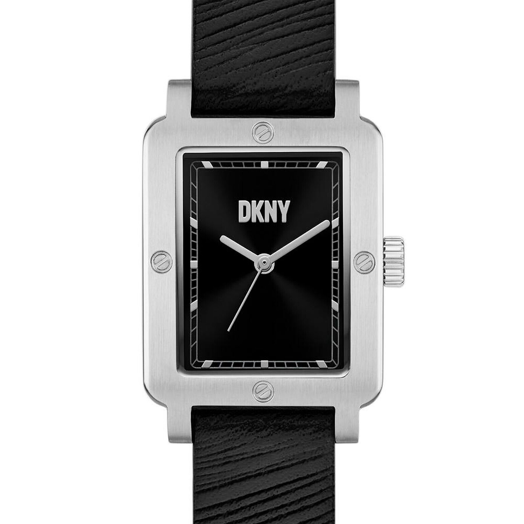 DKNY Часовник City Rivet Three NY6665 Черен - Pepit.bg