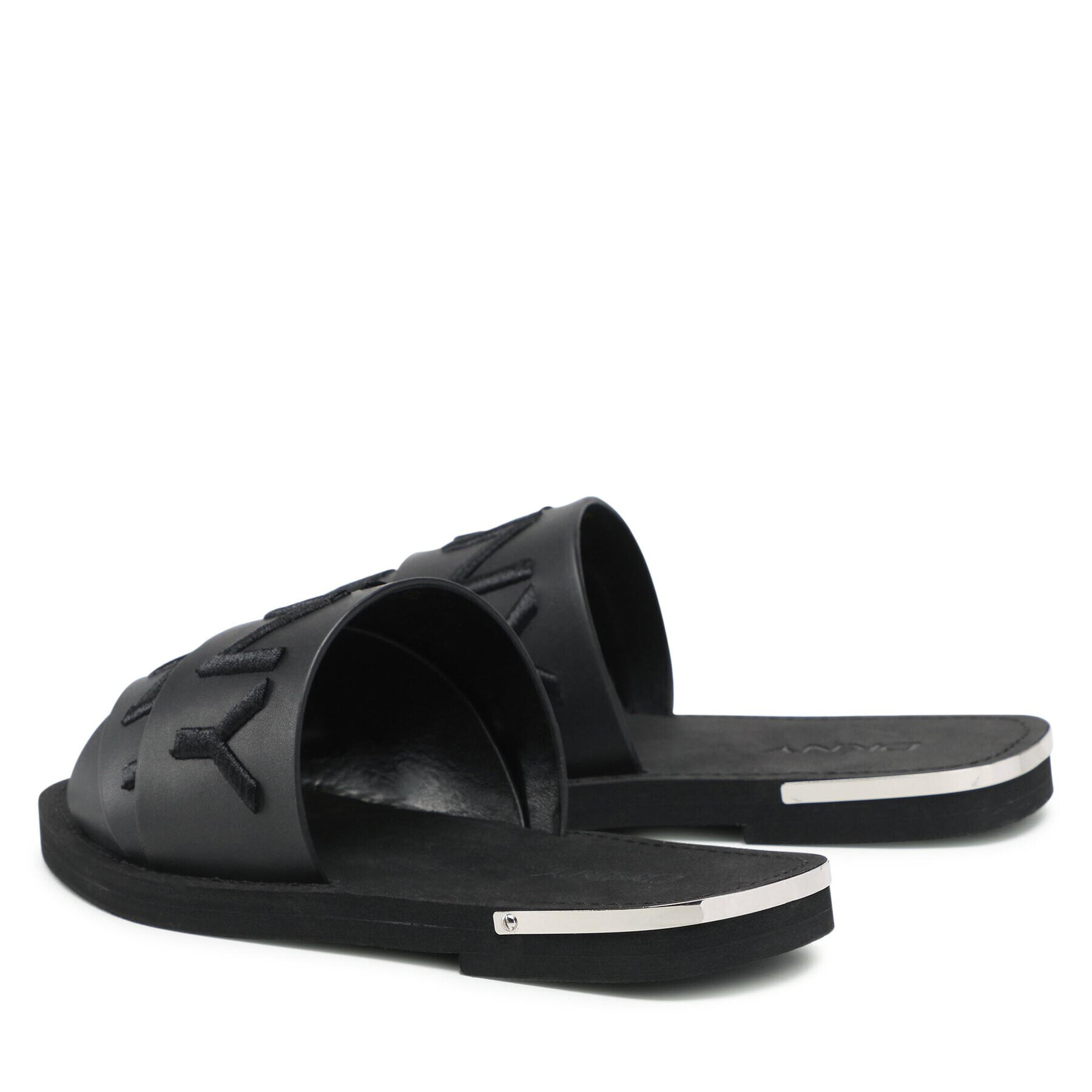 DKNY Чехли Idalie Logo K1113468 Черен - Pepit.bg