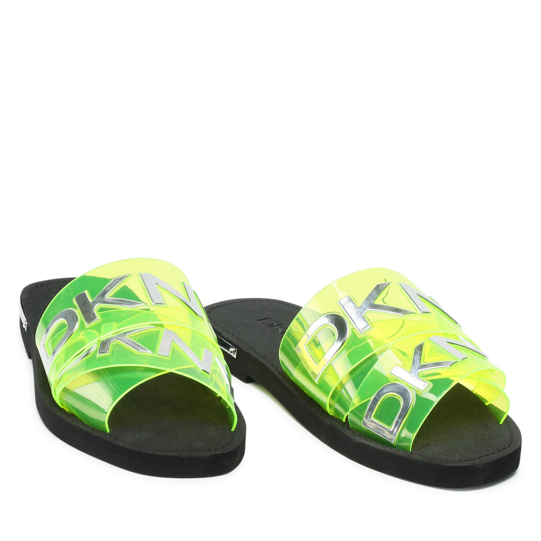 DKNY Чехли Idalie Logo K4121794 Златист - Pepit.bg