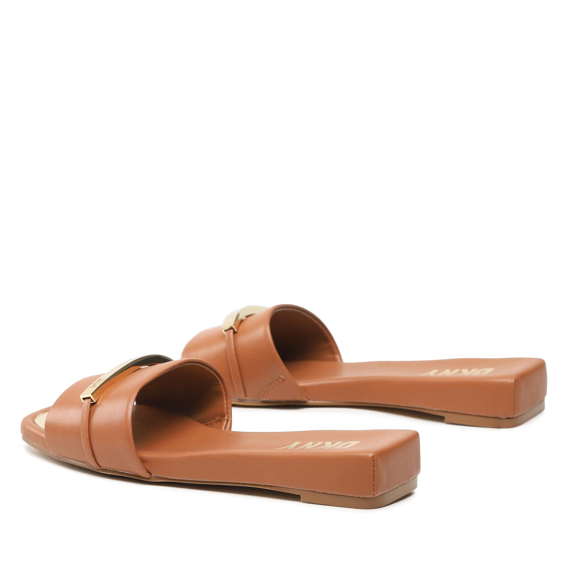 DKNY Чехли Alaina K4235139 Кафяв - Pepit.bg
