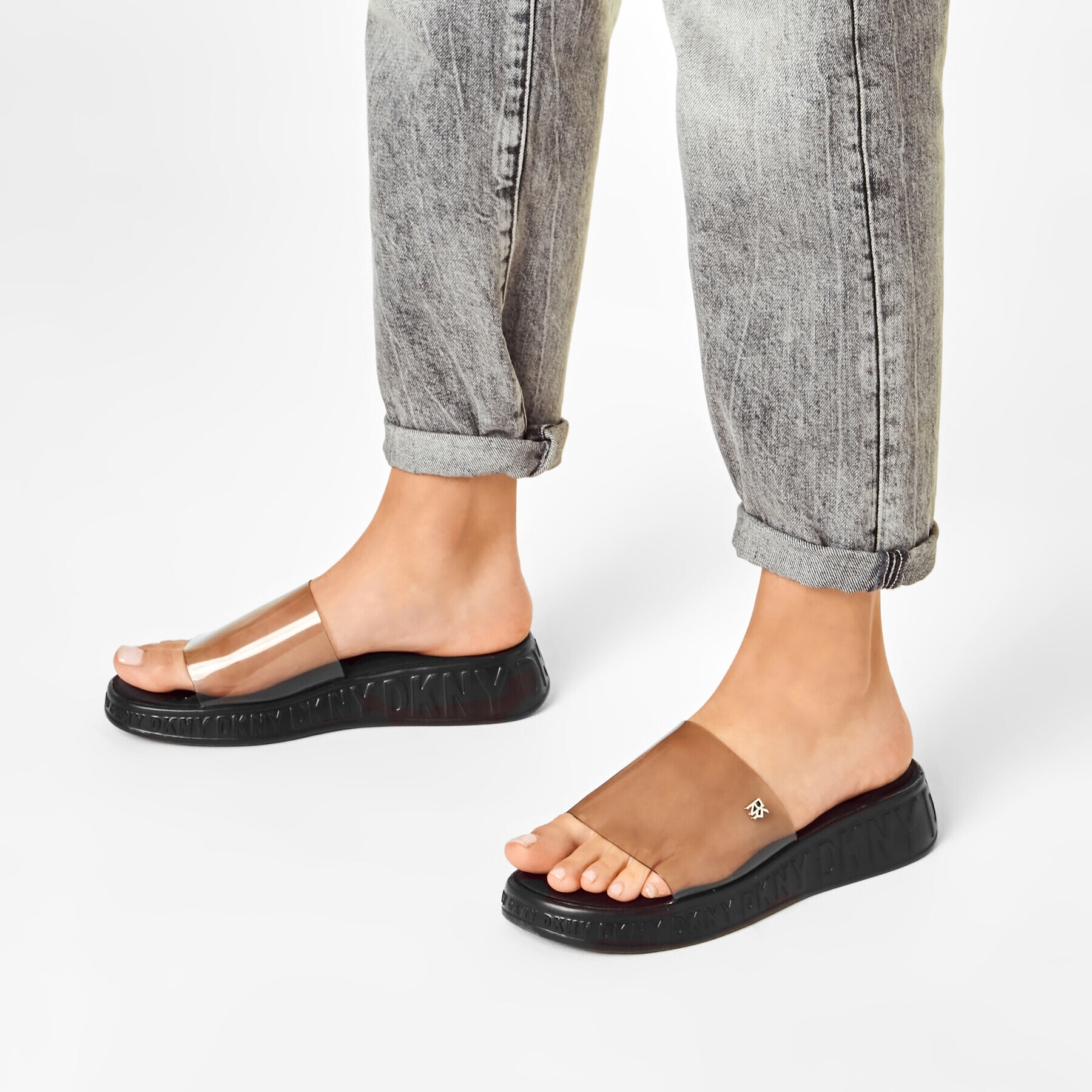 DKNY Чехли Mezz K1033111 Черен - Pepit.bg