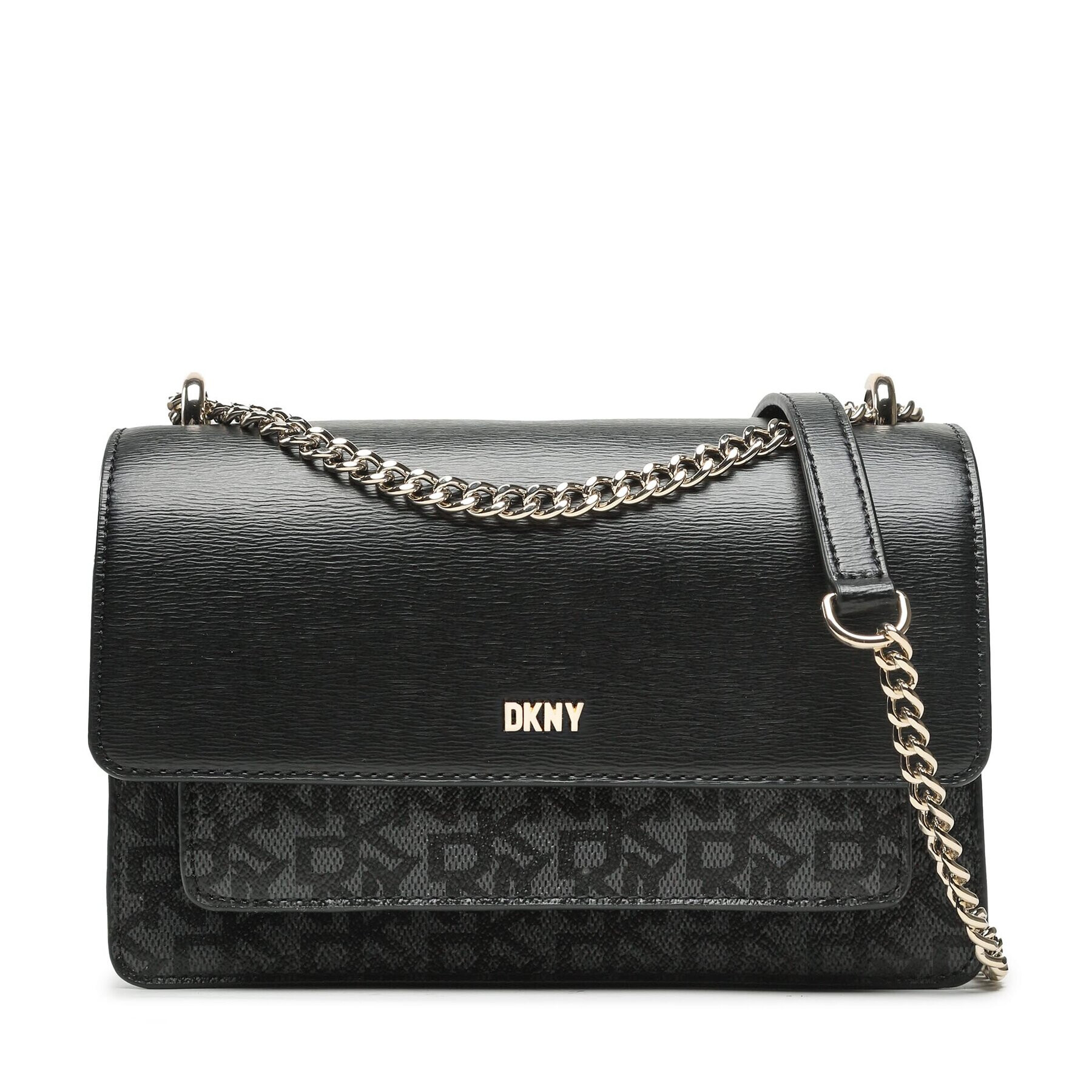 DKNY Дамска чанта Bryant Chain Flap Cb R24EJA90 Черен - Pepit.bg