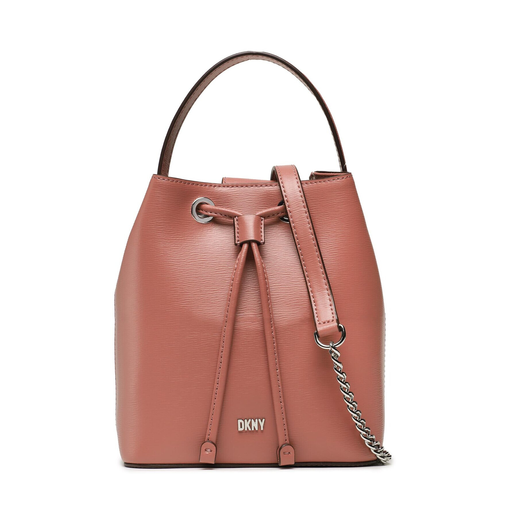 DKNY Дамска чанта Bryant Drawstring Bu R22J3S39 Розов - Pepit.bg