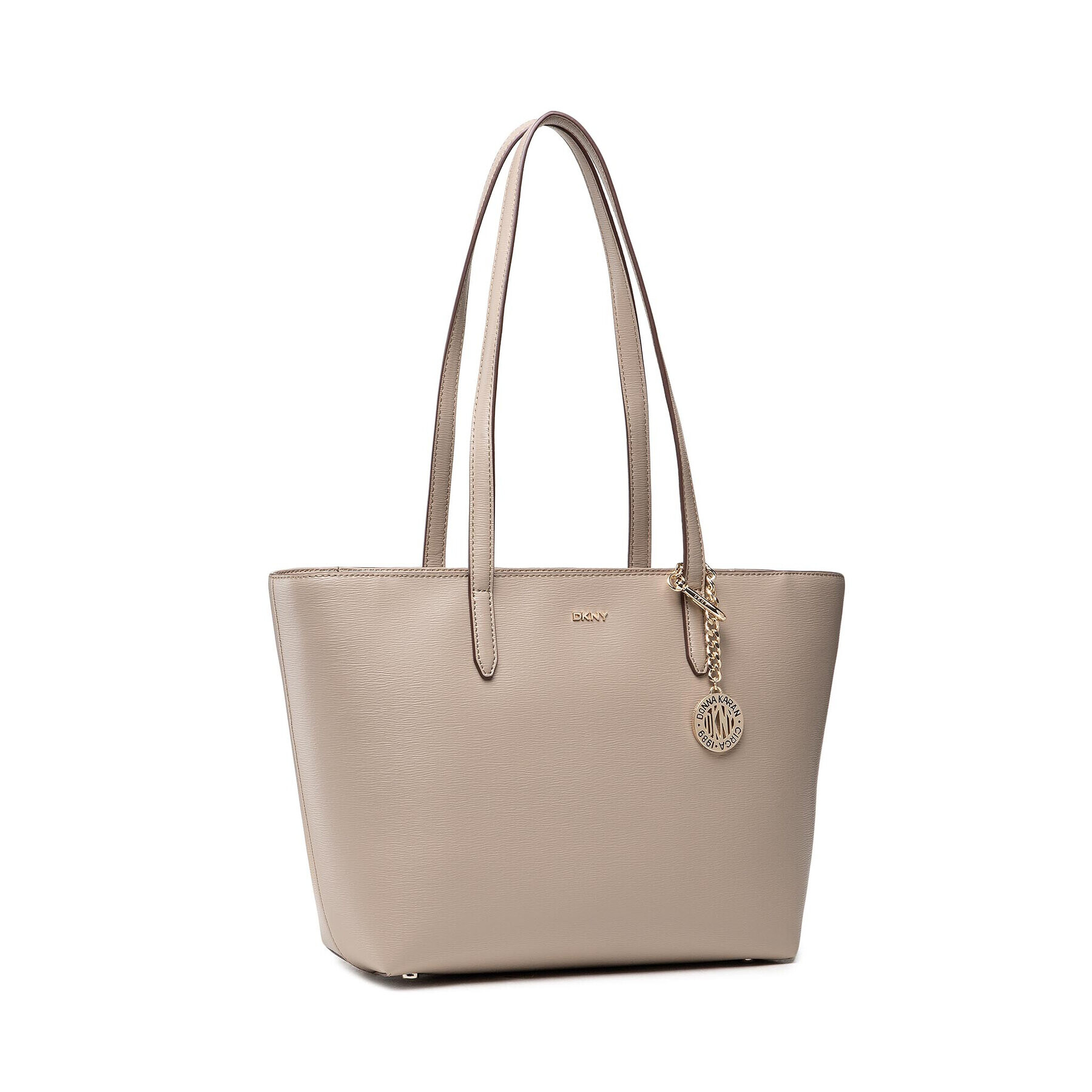 DKNY Дамска чанта Bryant Medium Tote R74A3014 Бежов - Pepit.bg