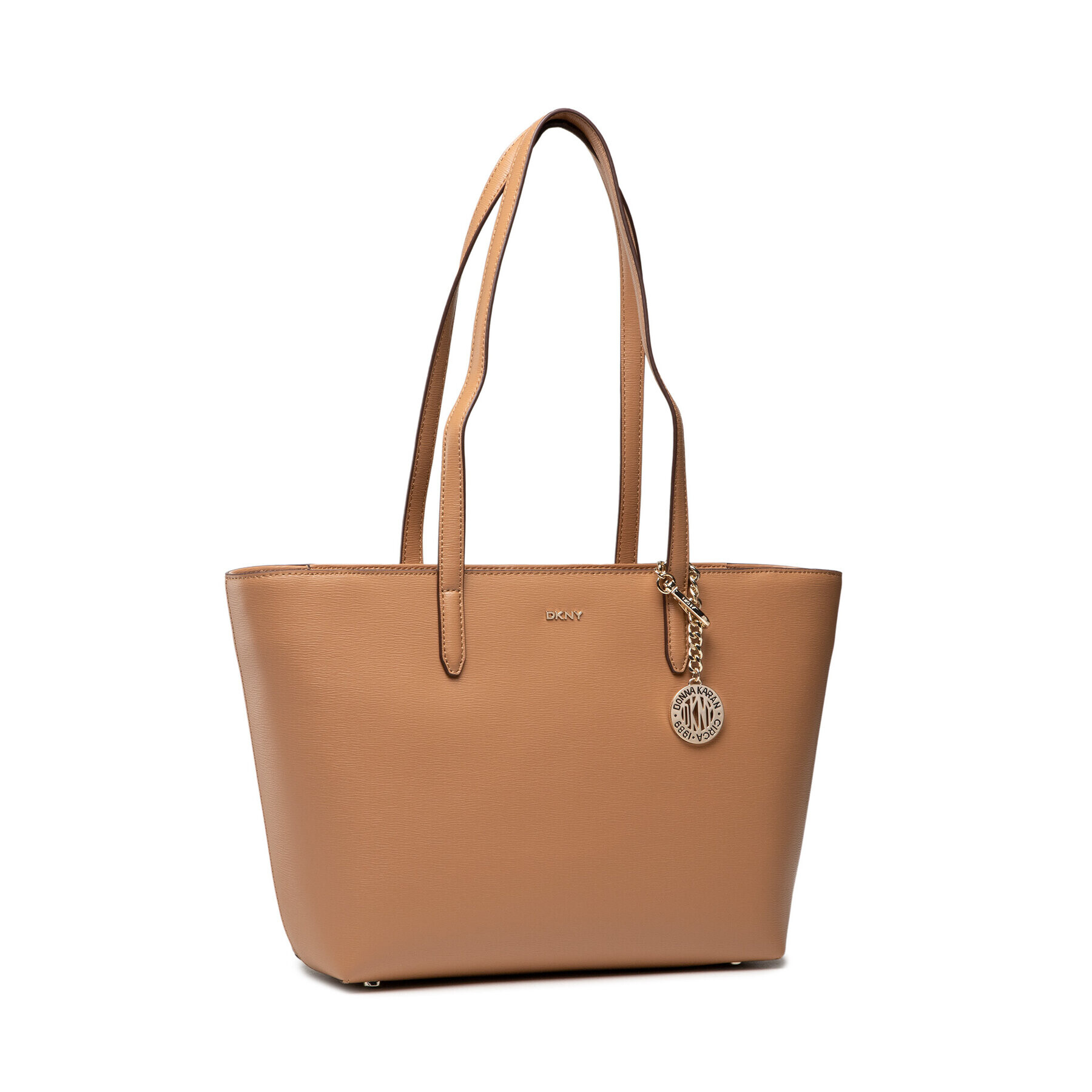 DKNY Дамска чанта Bryant Medium Tote R74A3014 Бежов - Pepit.bg