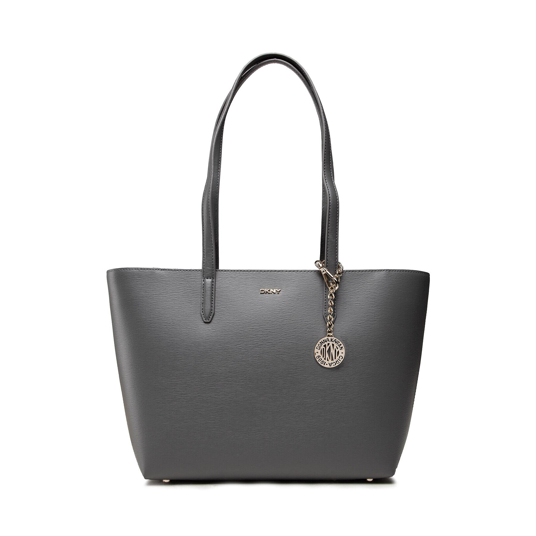 DKNY Дамска чанта Bryant Medium Tote R74A3014 Сив - Pepit.bg