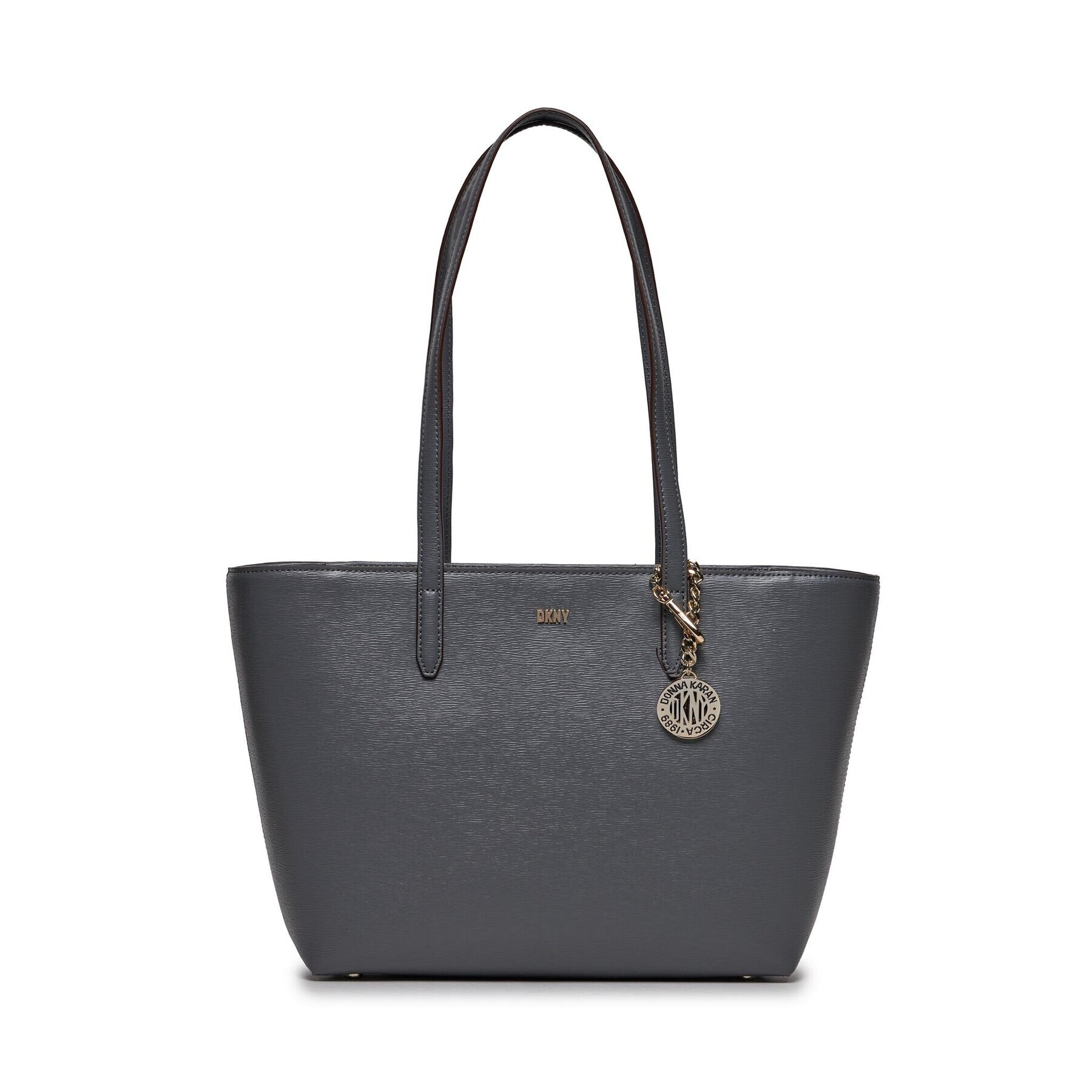 DKNY Дамска чанта Bryant Medium Tote Сив - Pepit.bg