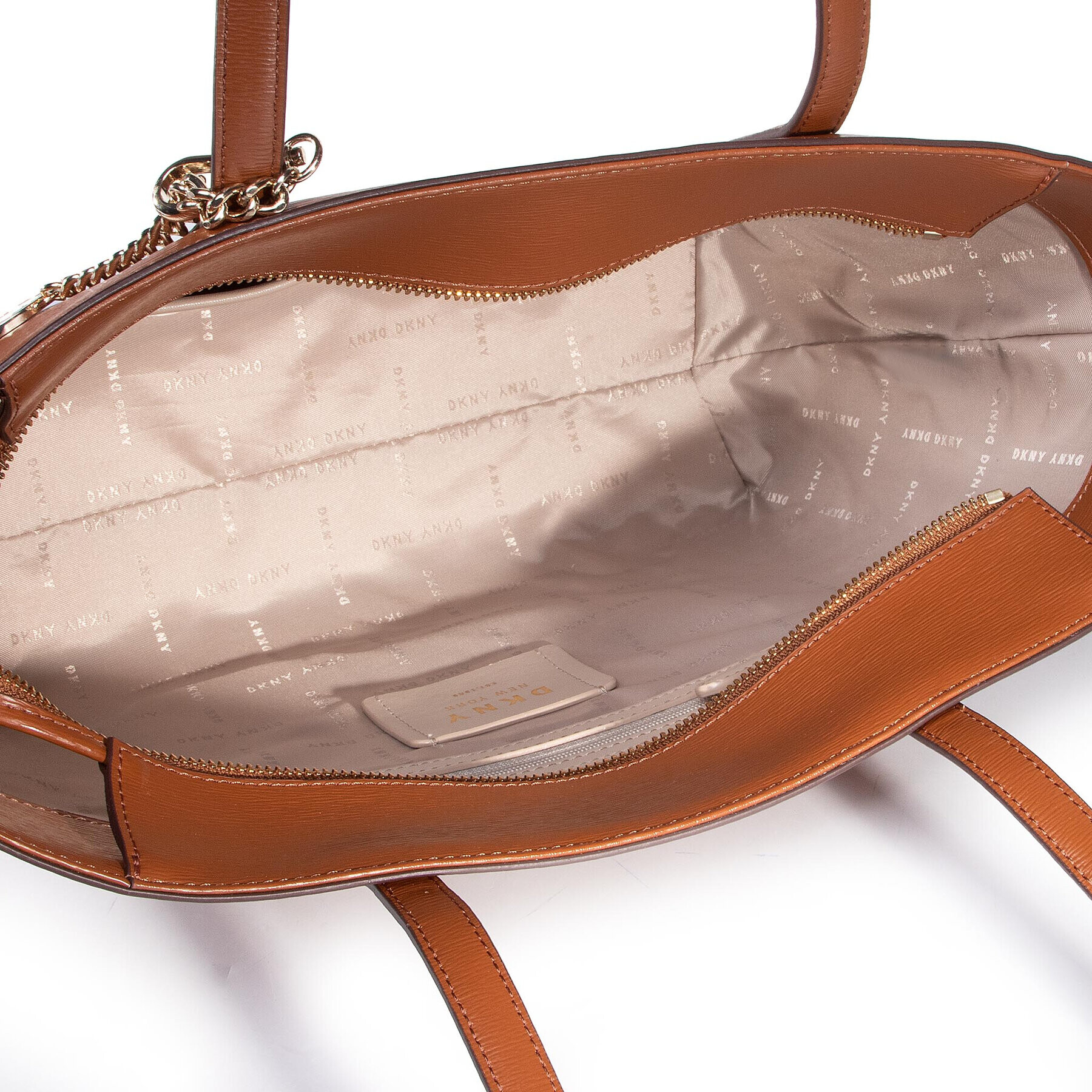 DKNY Дамска чанта Bryant R74A3014 Кафяв - Pepit.bg