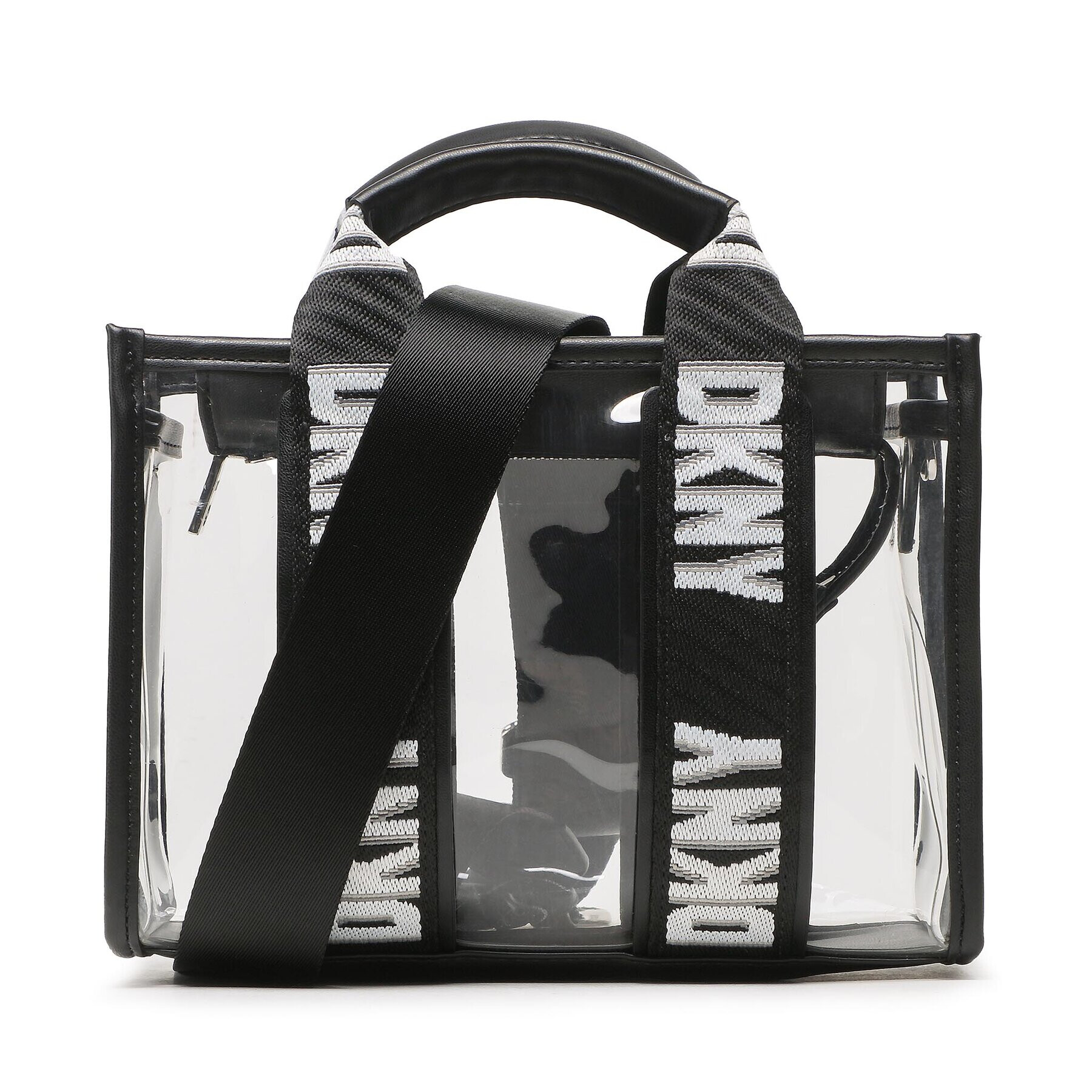 DKNY Дамска чанта Cassie Tote Cbody R31EZQ14 Прозрачен - Pepit.bg