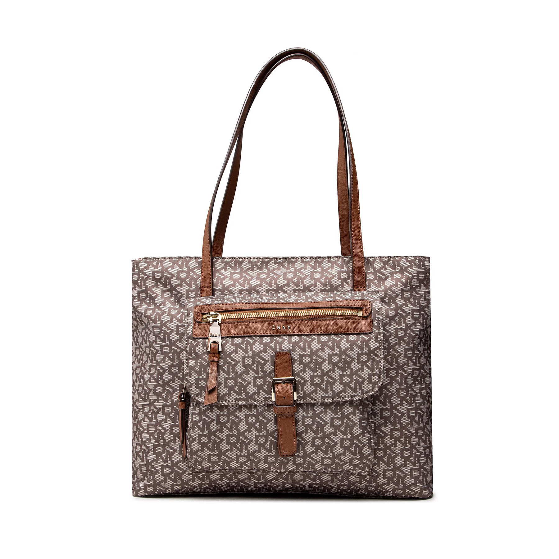 DKNY Дамска чанта Cora R12AFO14 Кафяв - Pepit.bg