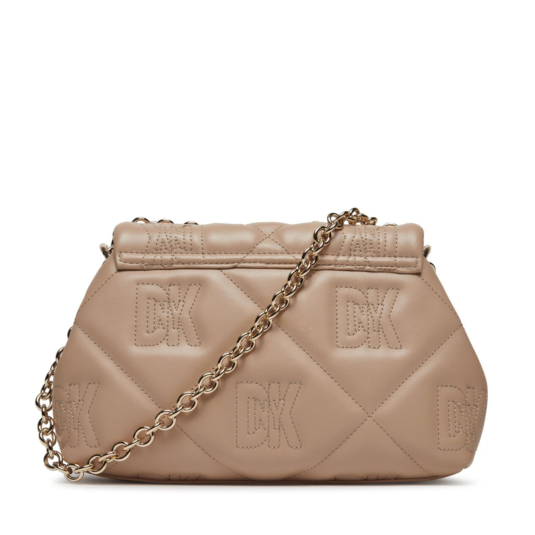 DKNY Дамска чанта Crosstown Md Flap Cb R33EKY50 Бежов - Pepit.bg