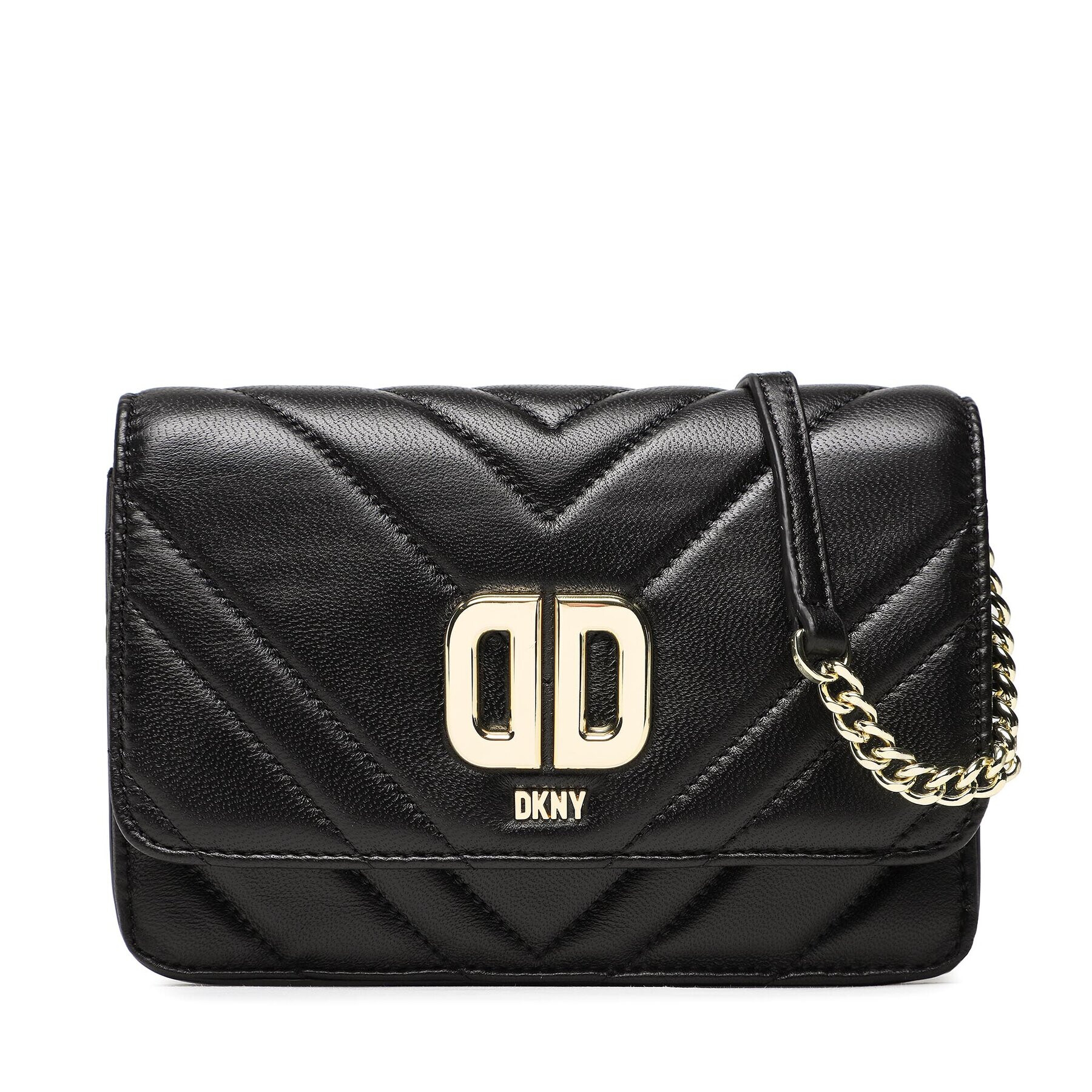 DKNY Дамска чанта Delphine Flp Cbody R23EBK74 Черен - Pepit.bg