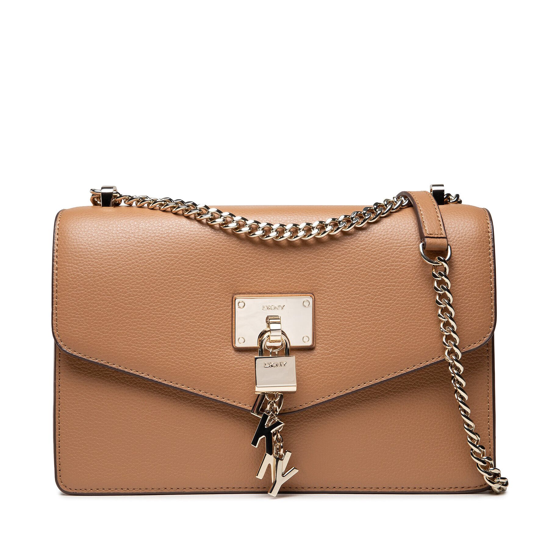 DKNY Дамска чанта Elissa R813H281 Кафяв - Pepit.bg