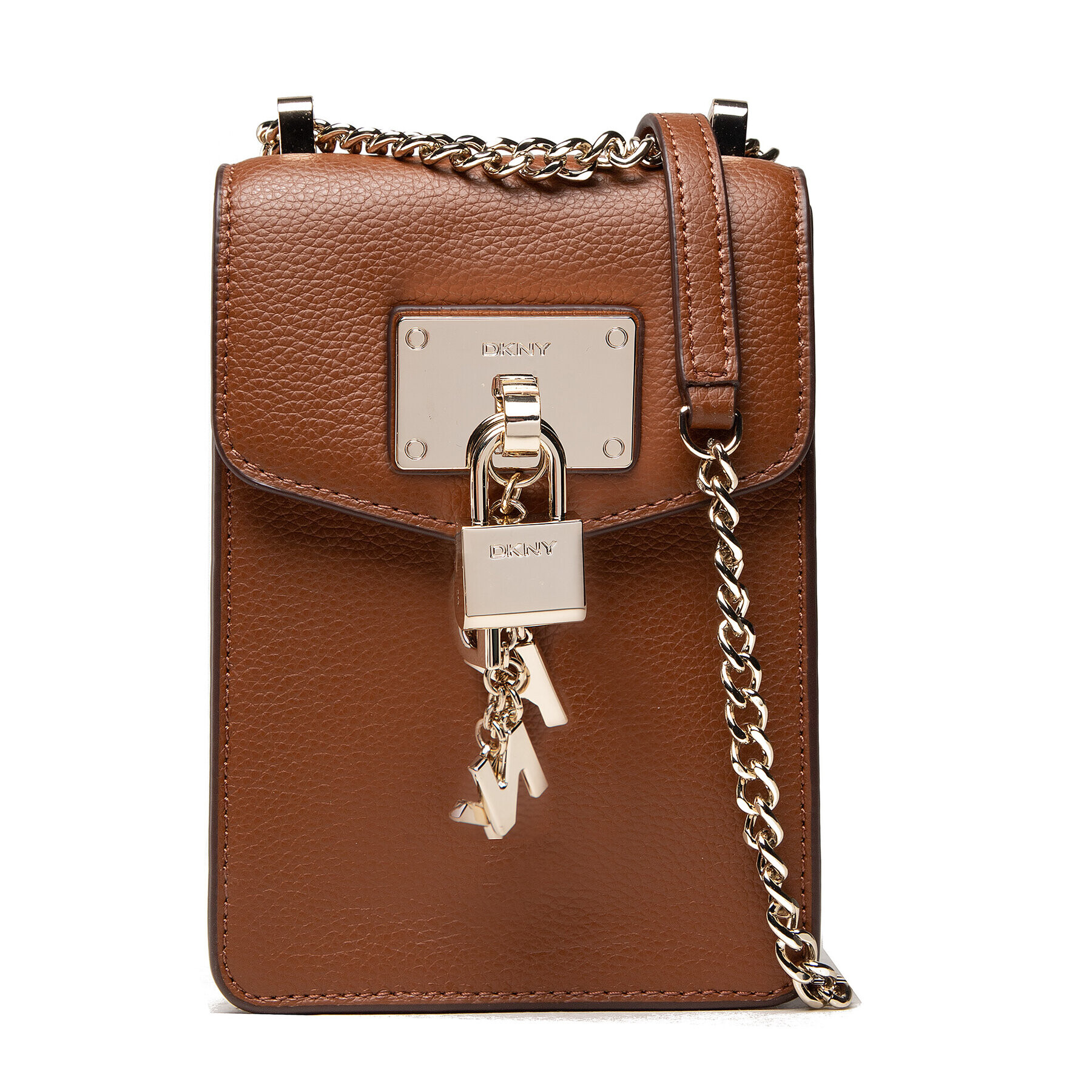 DKNY Дамска чанта Elissa R81EH442 Кафяв - Pepit.bg