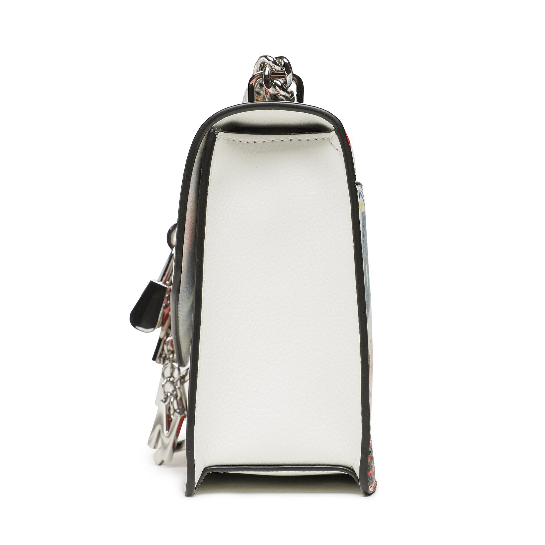 DKNY Дамска чанта Elissa Sm Shoulder B R243IC81 Бял - Pepit.bg