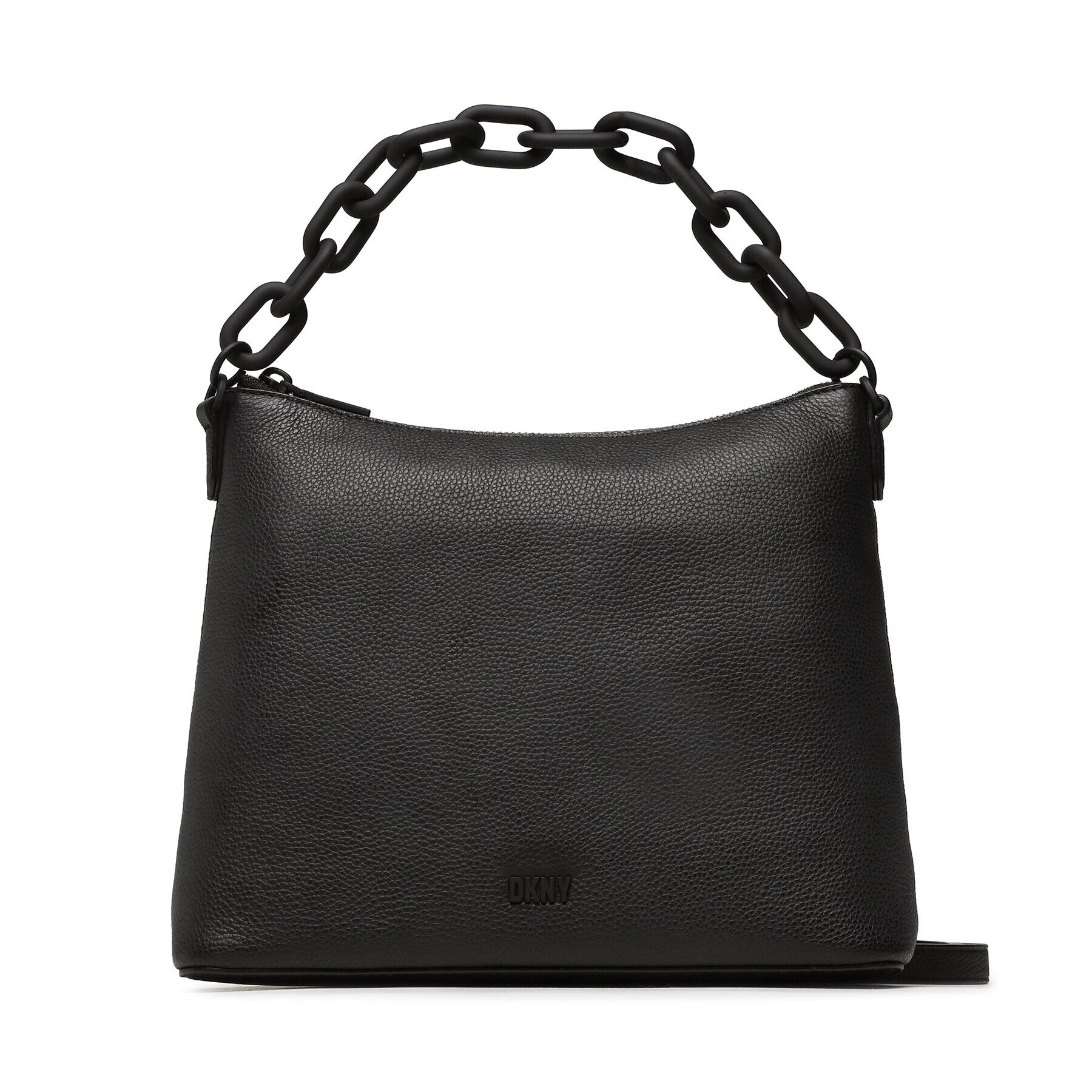 DKNY Дамска чанта Frankie Hobo R24CAW60 Черен - Pepit.bg