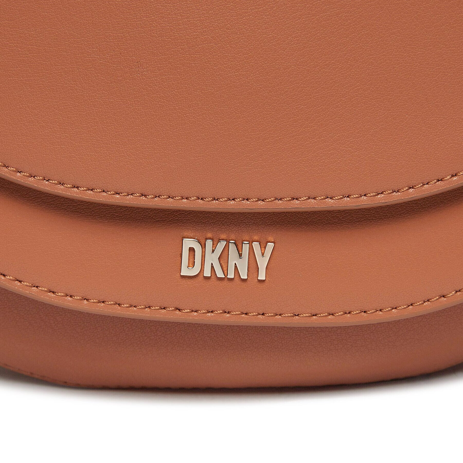 DKNY Дамска чанта Gramercy Md Flap Cbo R33ECY38 Кафяв - Pepit.bg