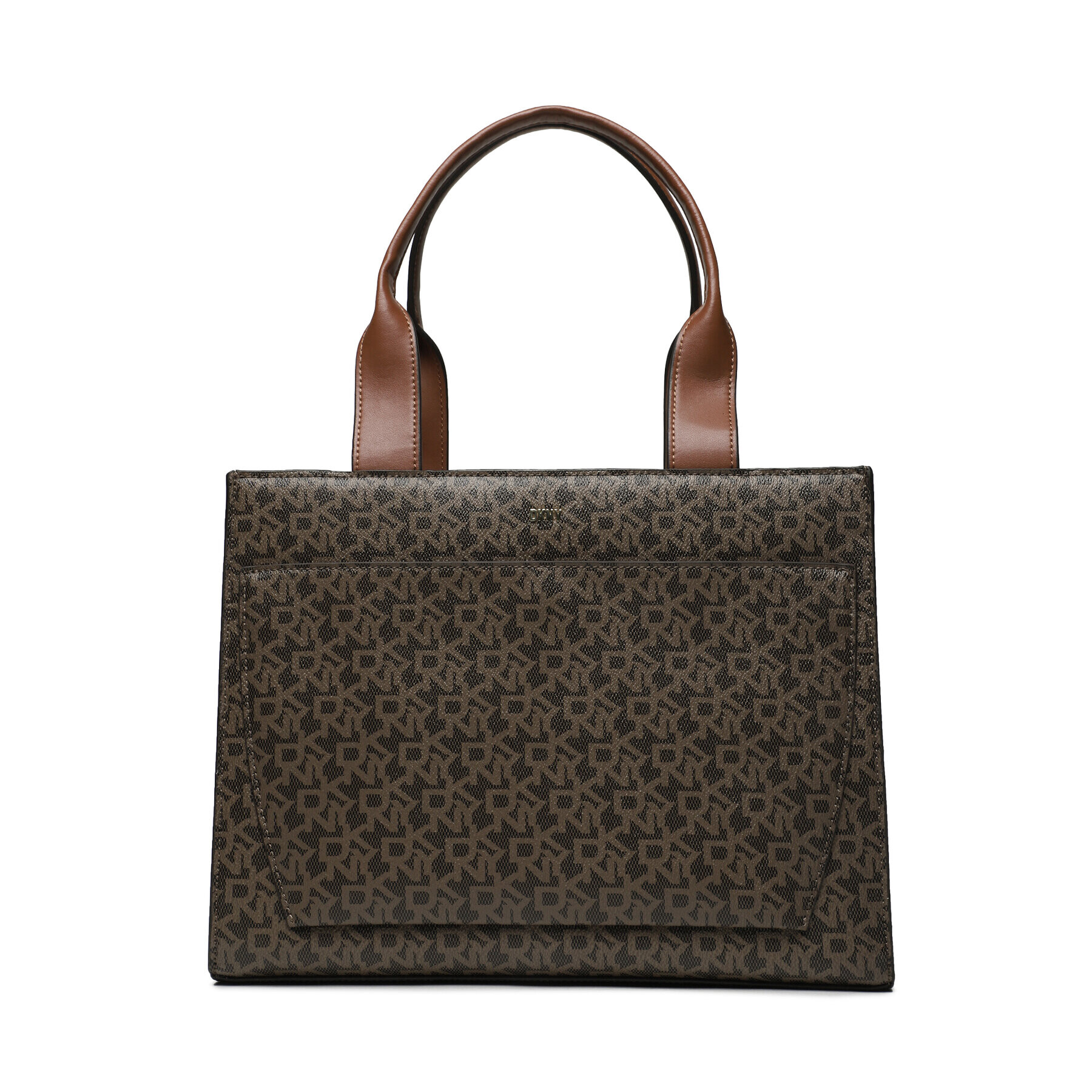 DKNY Дамска чанта Jeanne Tote R31AJX14 Кафяв - Pepit.bg