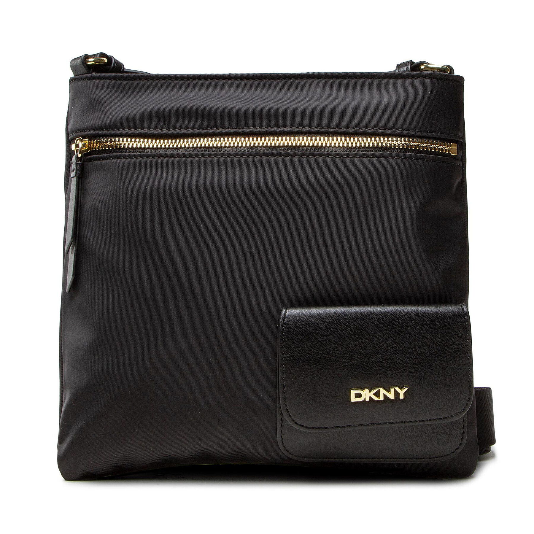 DKNY Дамска чанта Livvy Crossbody R21EER56 Черен - Pepit.bg