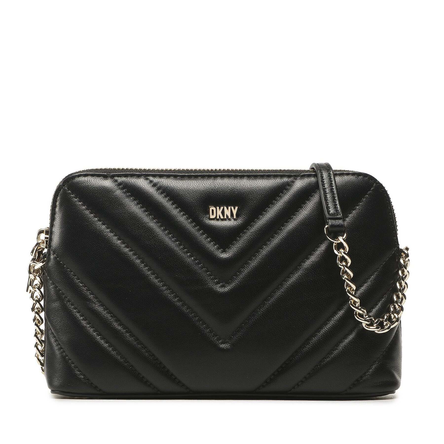 DKNY Дамска чанта Madison Dome Cbody R24EBV23 Черен - Pepit.bg