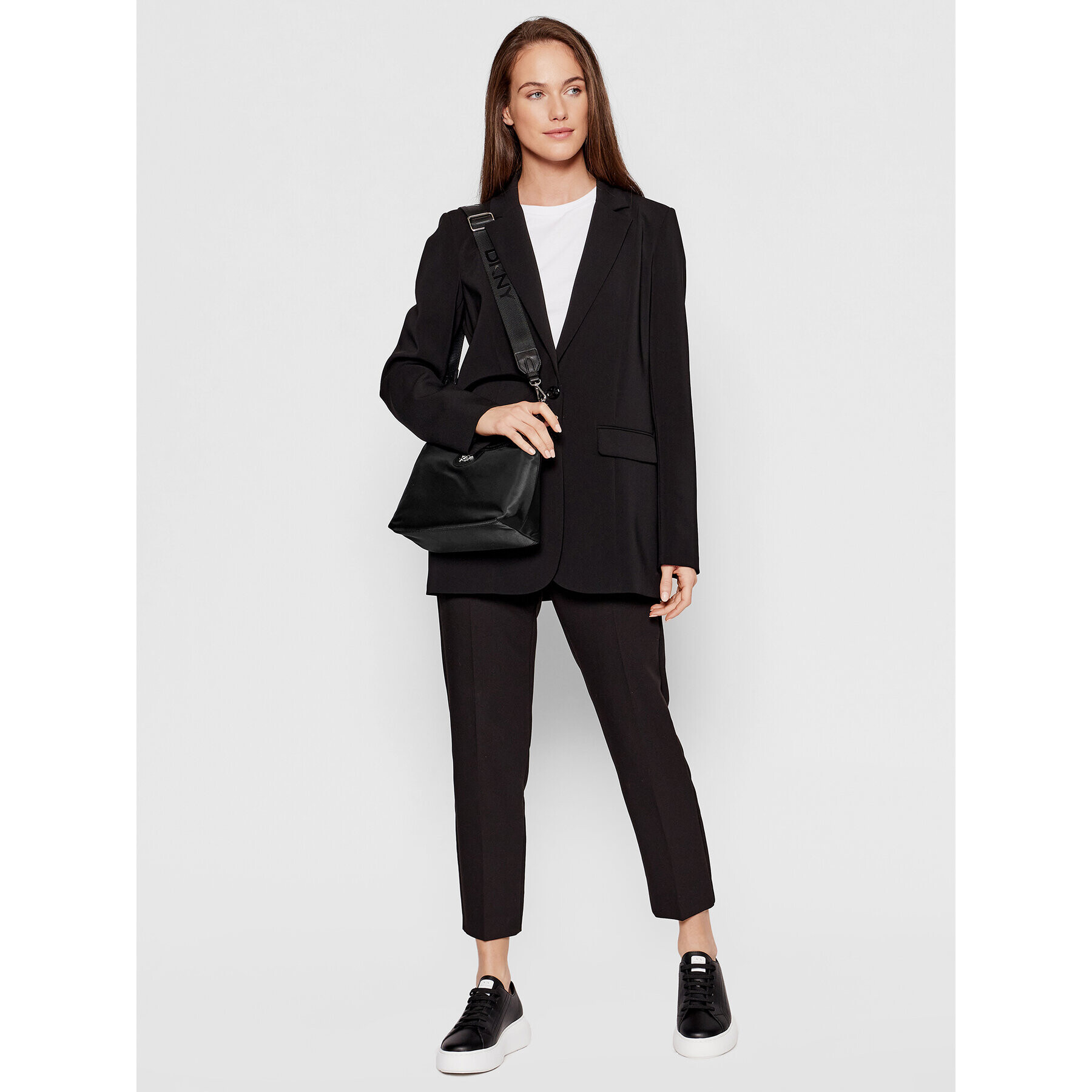 DKNY Дамска чанта R14HEQ12 Черен - Pepit.bg