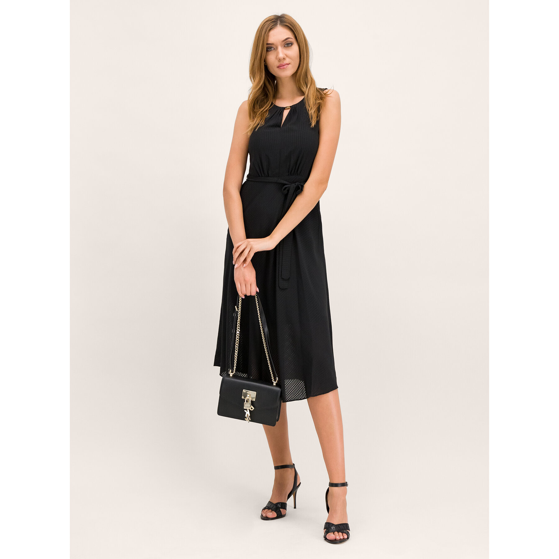 DKNY Дамска чанта R923HC81 Черен - Pepit.bg