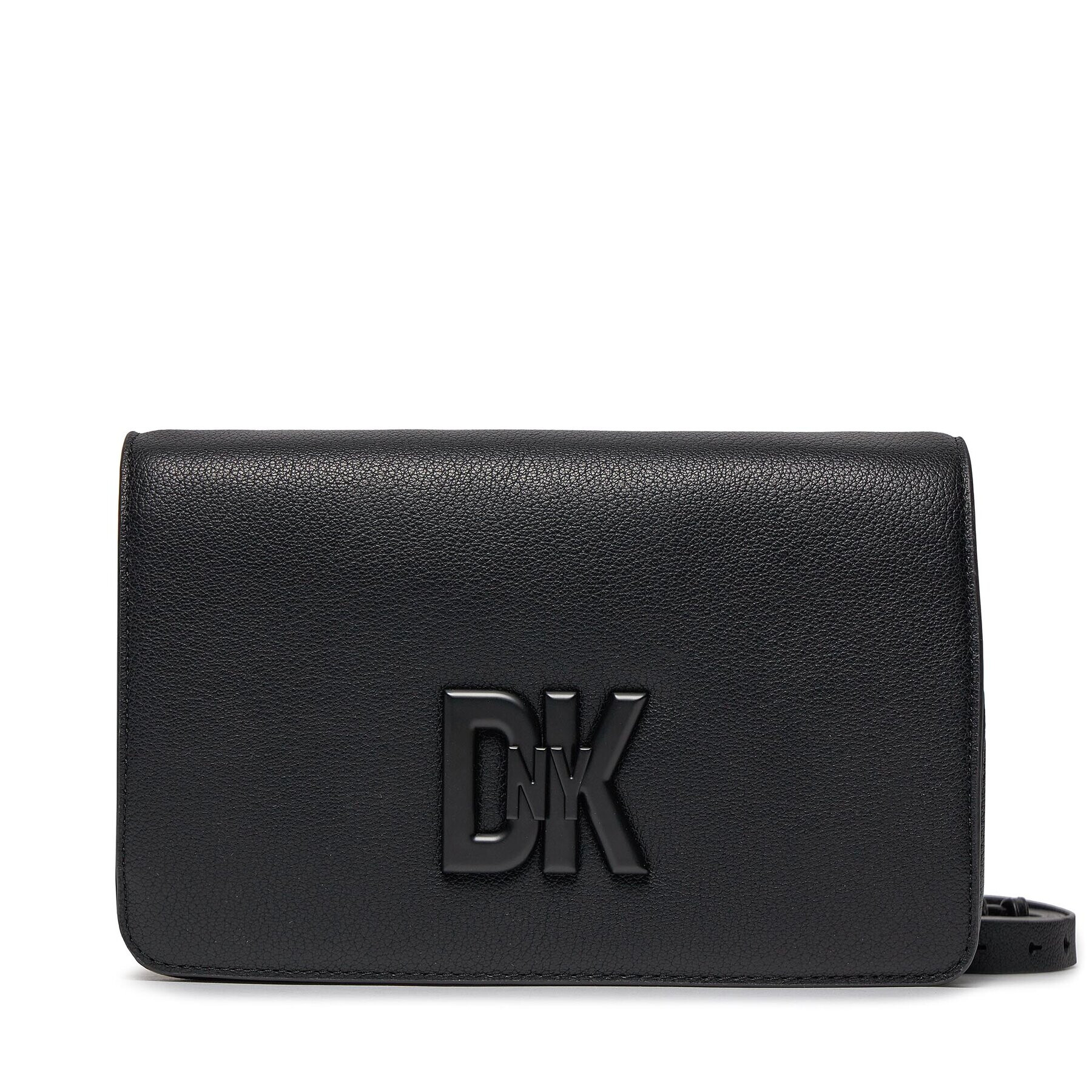 DKNY Дамска чанта Seventh Avenue Md Fl R33EKY30 Черен - Pepit.bg