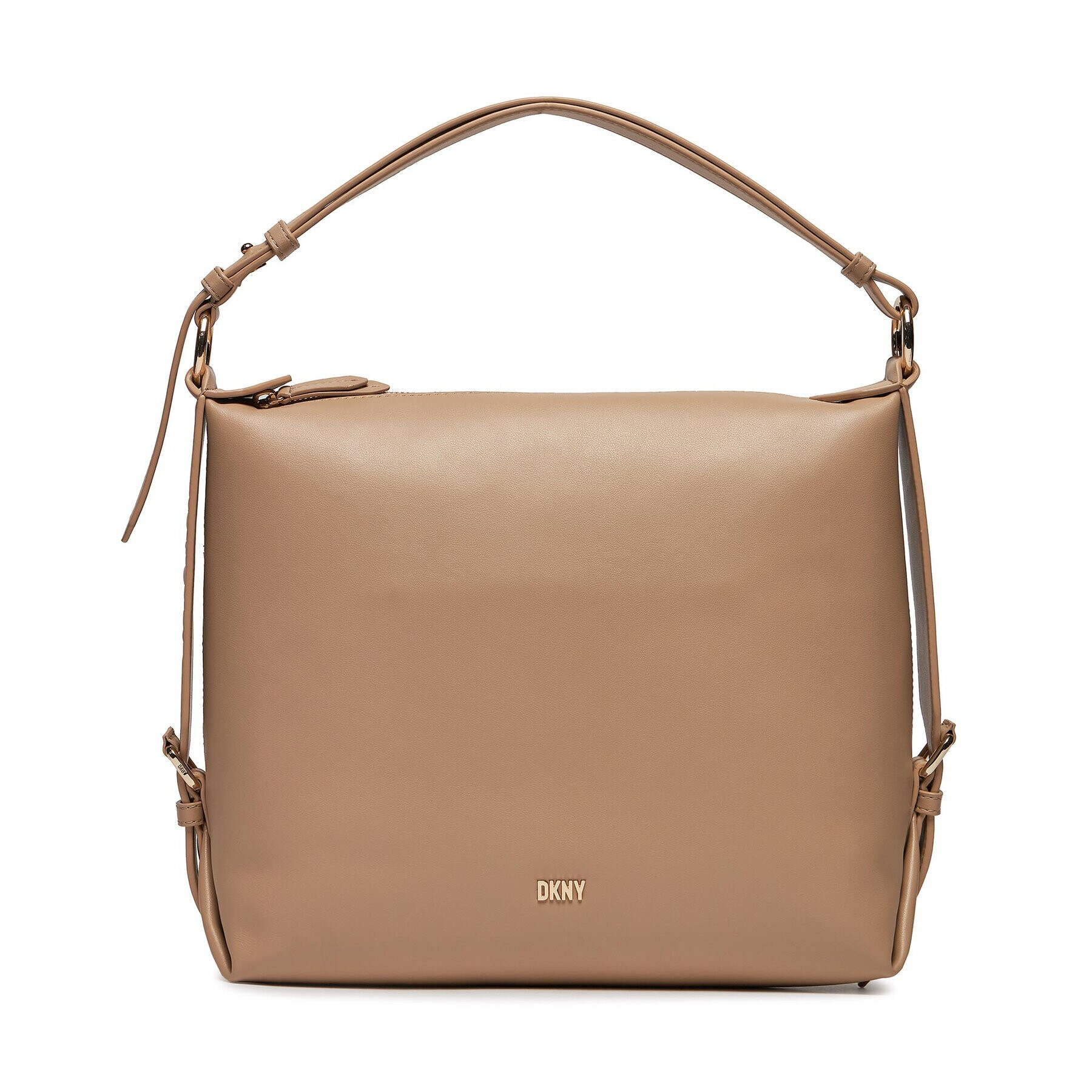 DKNY Дамска чанта The Village Sm Hobo R33CKY44 Бежов - Pepit.bg