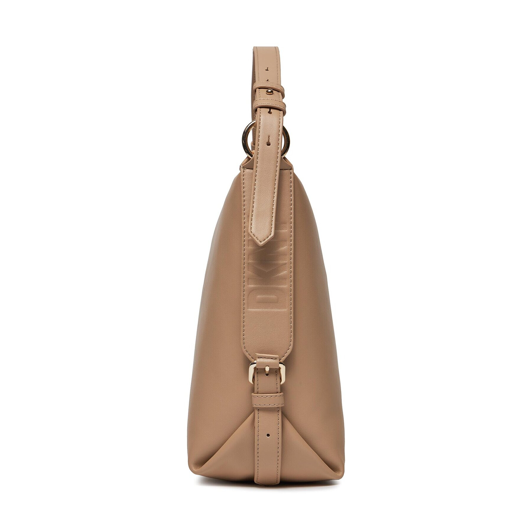 DKNY Дамска чанта The Village Sm Hobo R33CKY44 Бежов - Pepit.bg