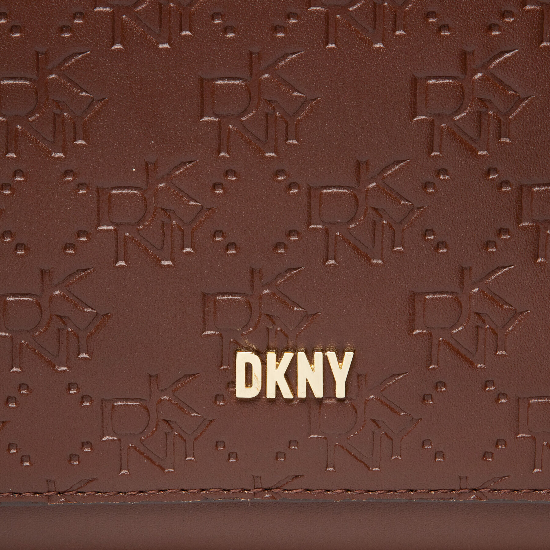 DKNY Дамска чанта Vida Tote R22AKT05 Кафяв - Pepit.bg