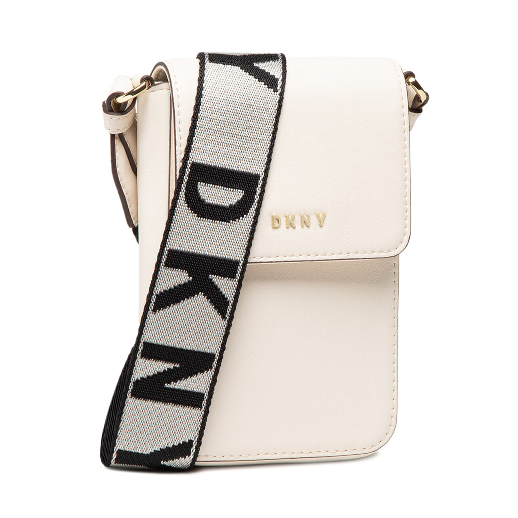 DKNY Дамска чанта Winonna Flap Phone C R11EKM09 Бежов - Pepit.bg